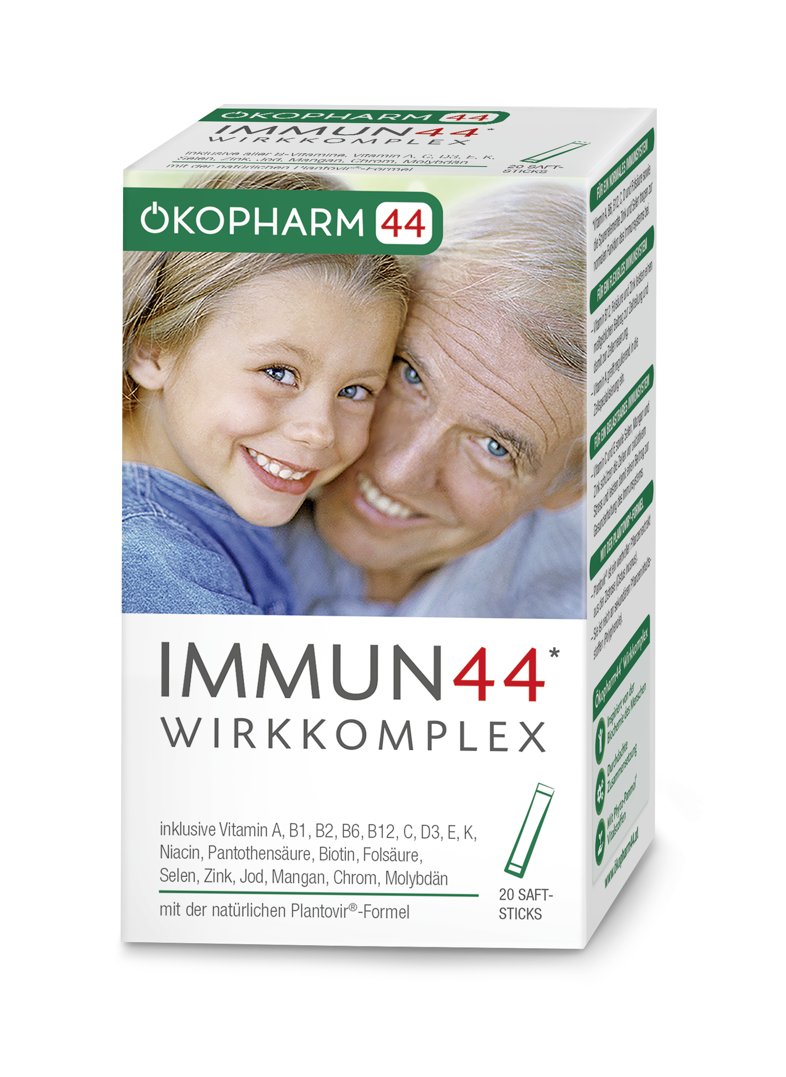 Ökopharm44® Immun44® Wirkkomplex Saft-Sticks 20ST