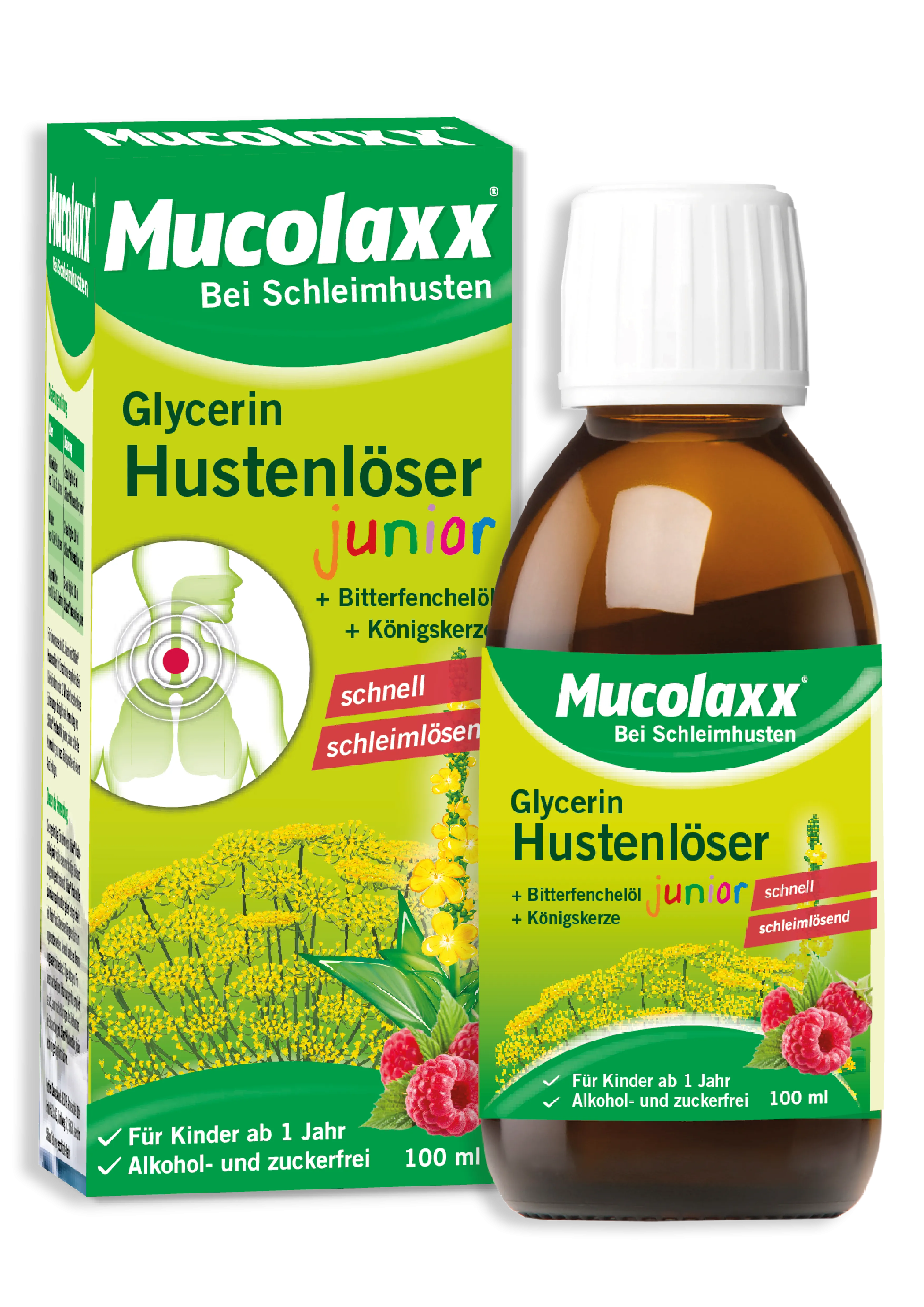 Mucolaxx® Hustenlöser junior für Kinder