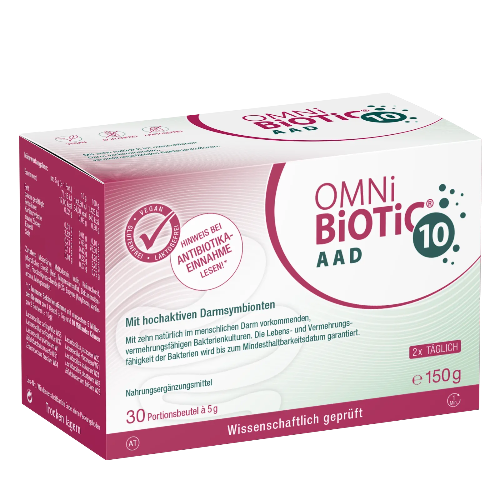 OmniBiotic 10 AAD 5g Sachets 30 Stück OmniBiotic 10 AAD 5g Sachets 30 Stück