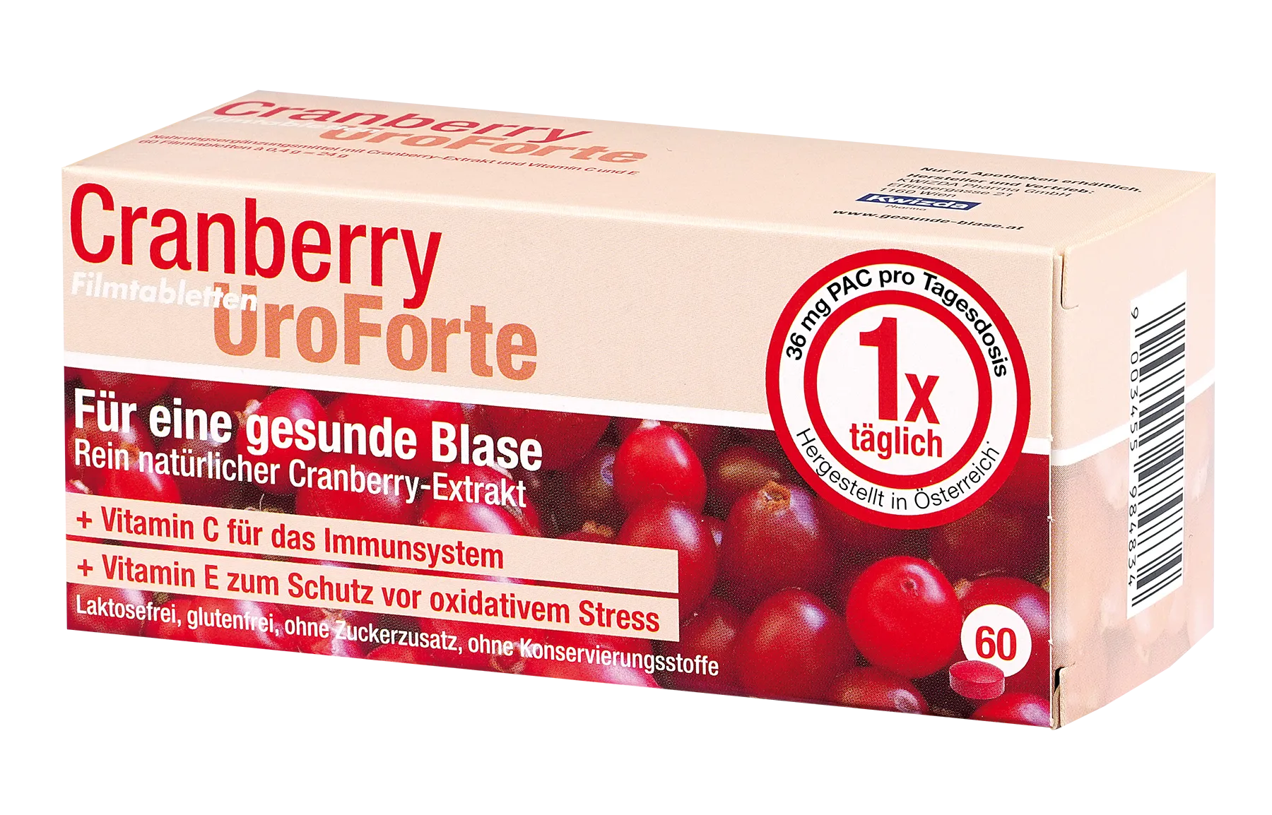 BIOGELAT CRANBERRY UroForte-Filmtabletten