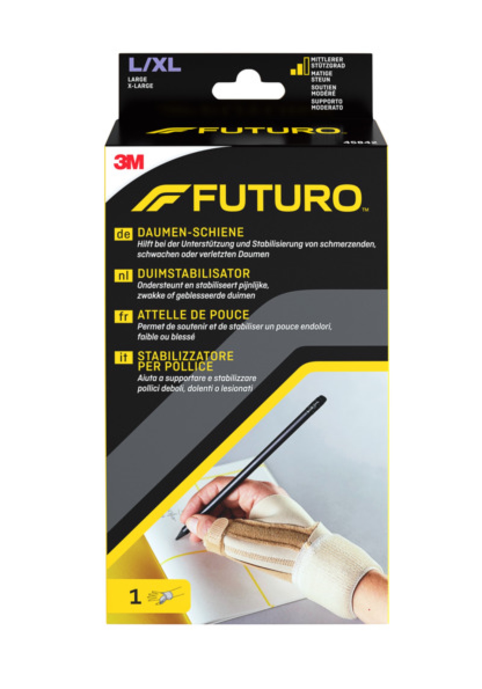 FUTURO™ Daumen-Schiene 45842, L/XL (17.8 - 22.9 cm)