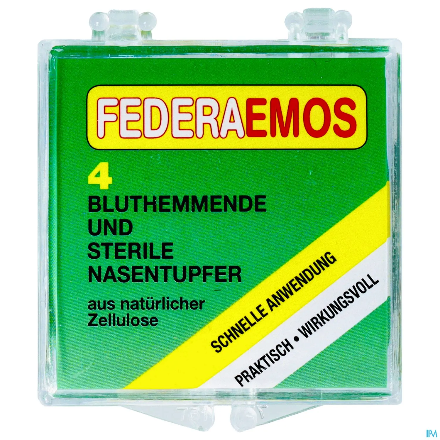 Federaemos Sterile Nasentupfer 4st