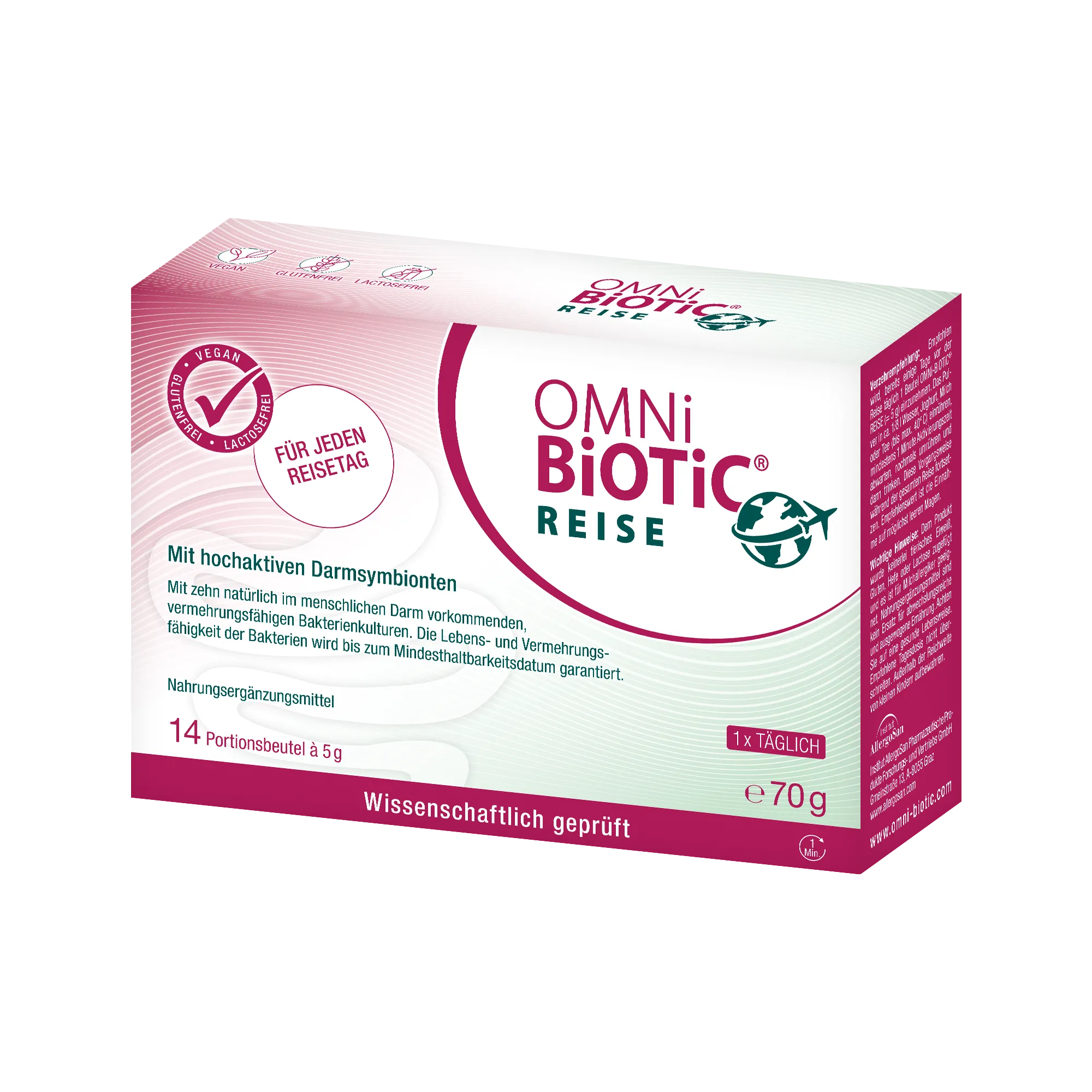 OMNi-BiOTiC® Reise, 14 Sachets a 5g