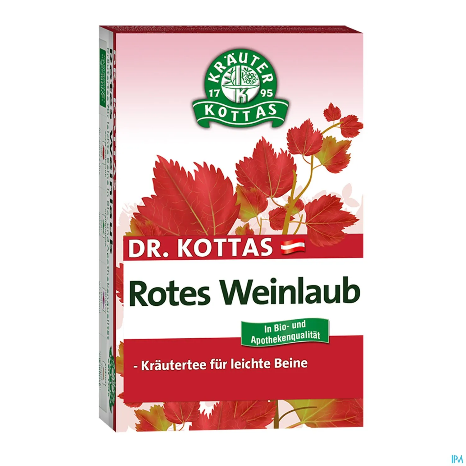 Dr.Kottas Tee Rotes Weinlaub 20st