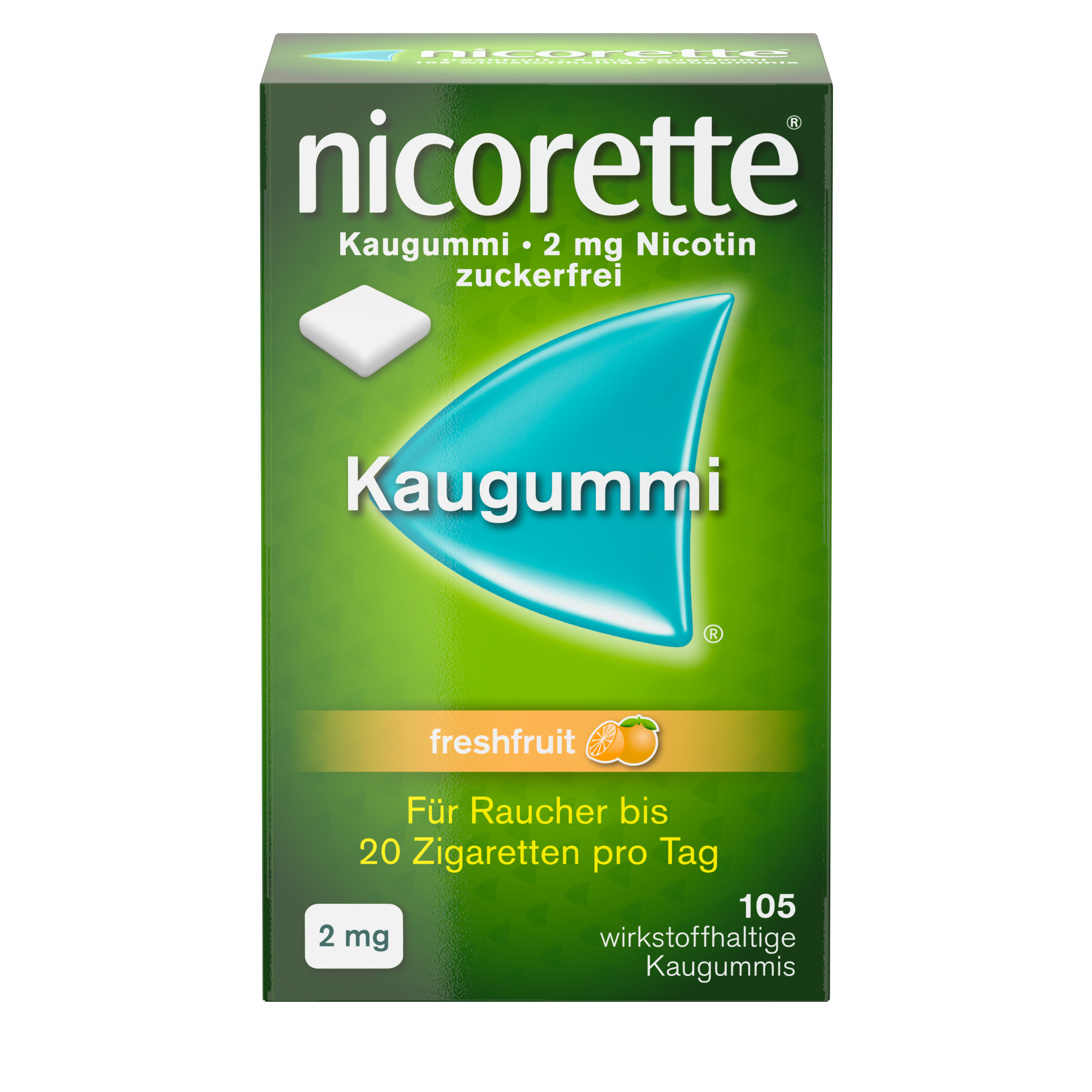 nicorette® Kaugummi freshfruit 2mg
