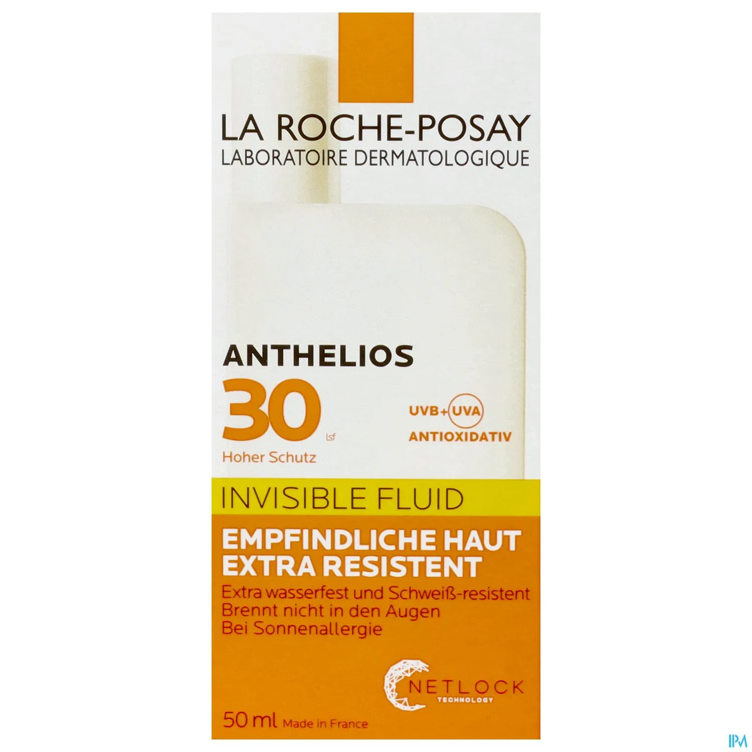Sonnenprodukte La Roche Posay Anthelios/ges.fluid Uvb30/uva12 Invisible 50ml