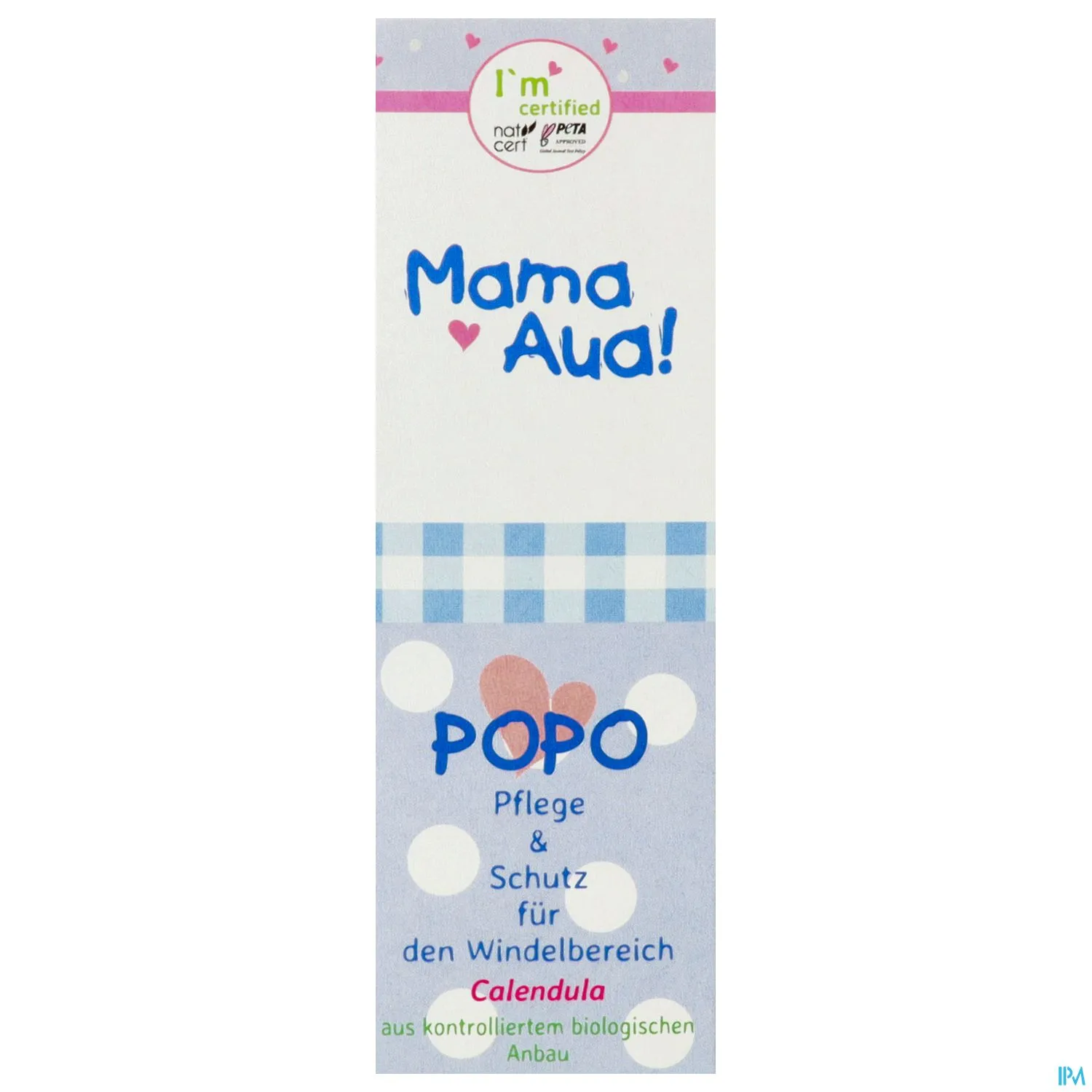 Mama-aua Creme Popo Natur 50ml