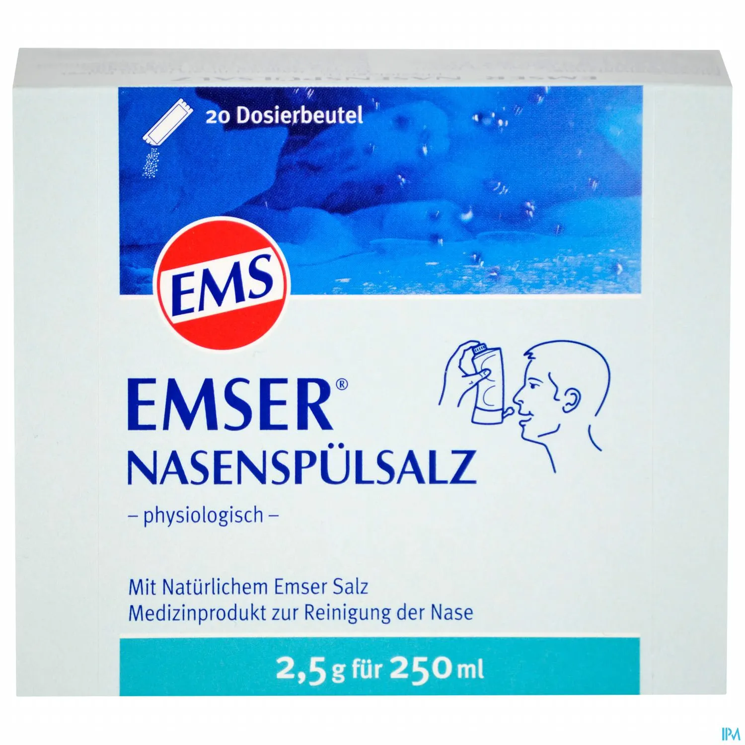 Nasen Spuelsalz Emser 2,5g Btl 20st