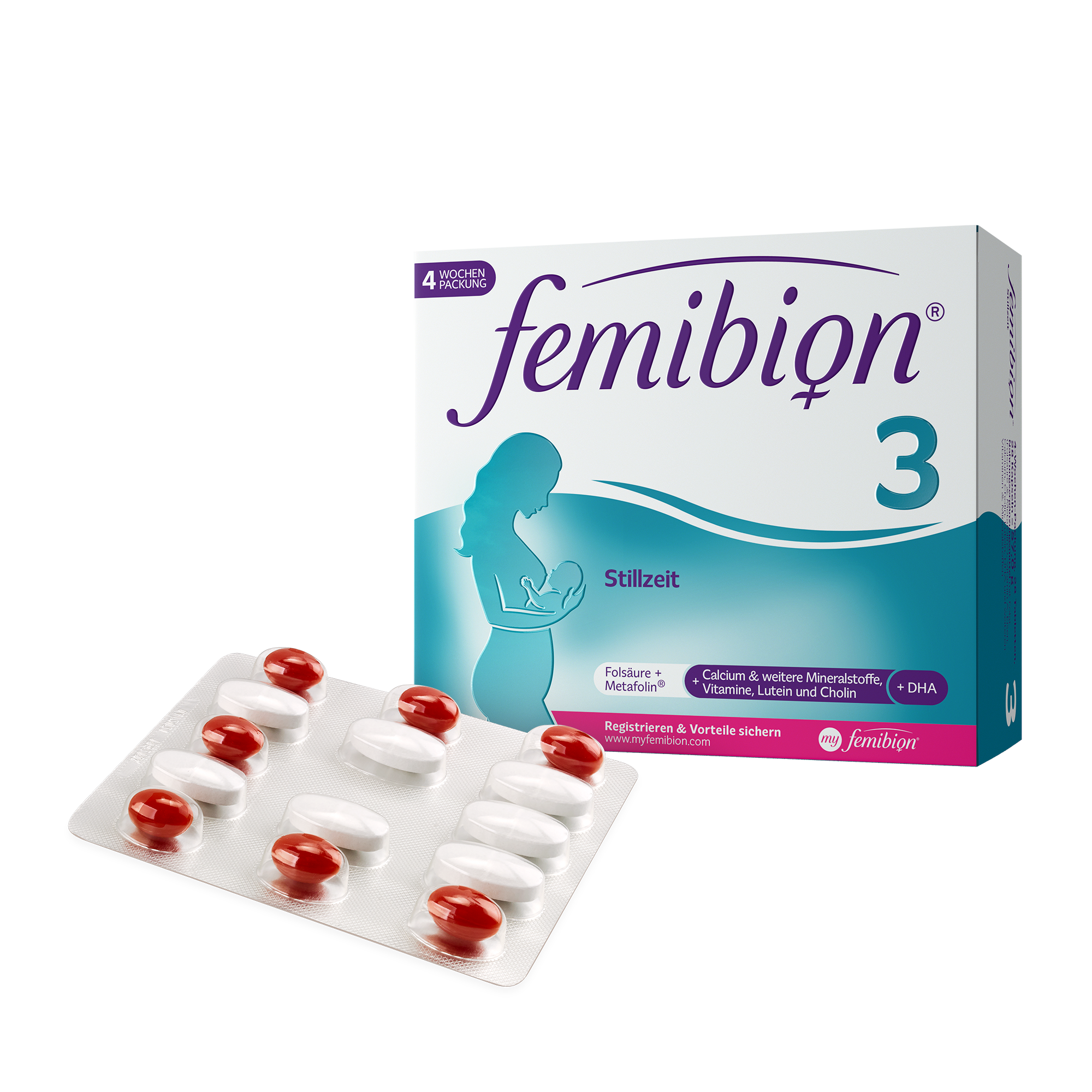 FEMIBION STILLZEIT 3 TABLETTEN/KAPSELN