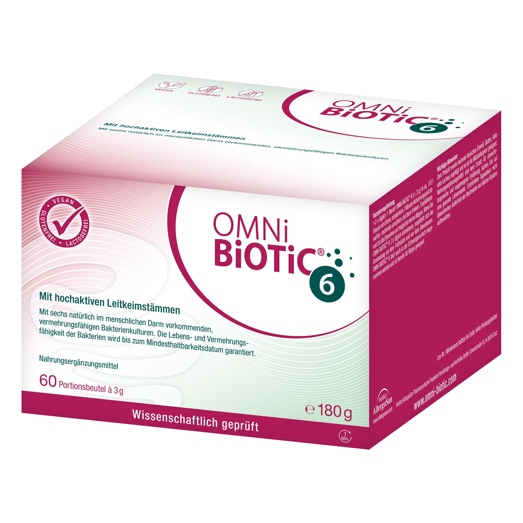 OMNi-BiOTiC® 6, 60 Sachets a 3g