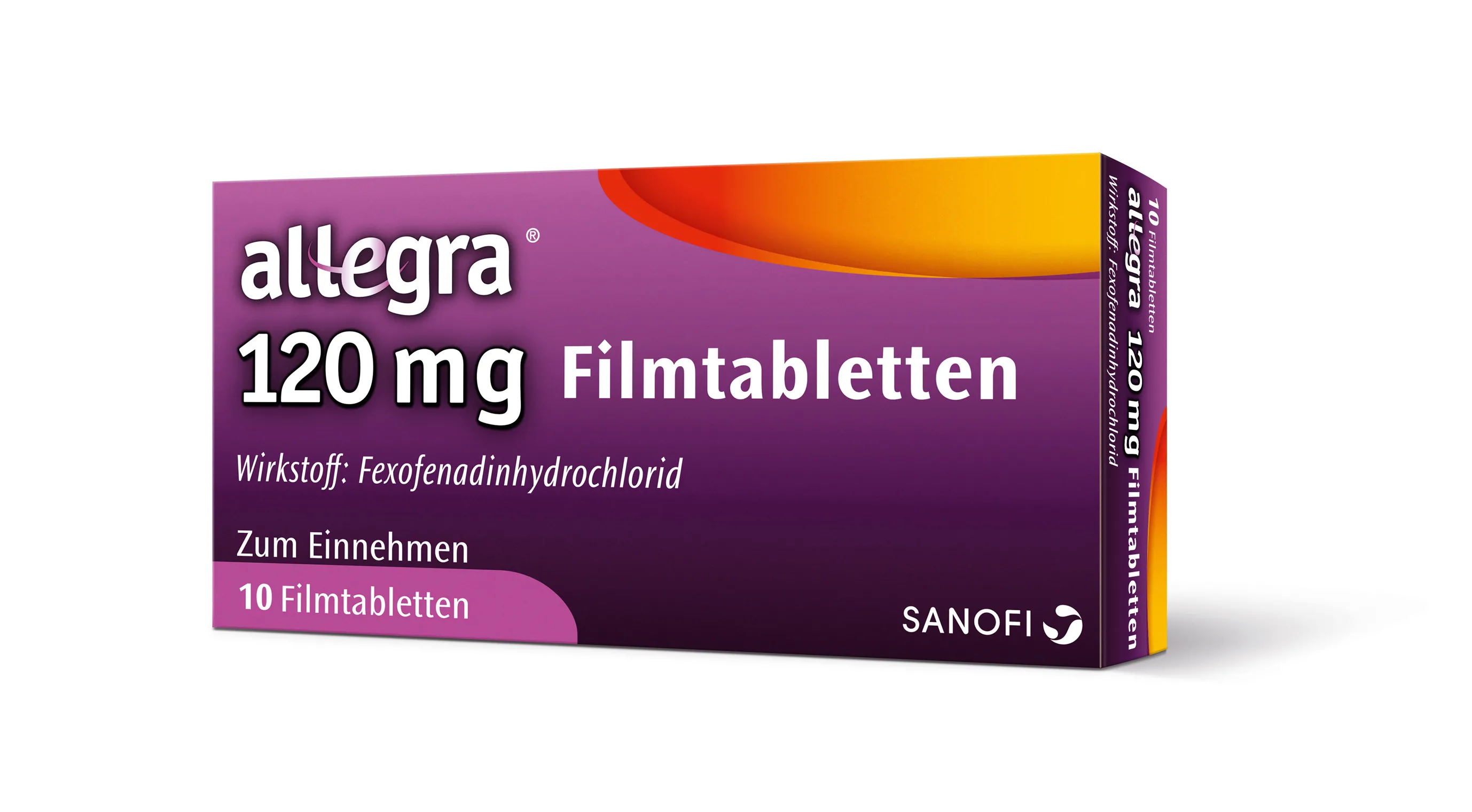 Allegra Filmtabletten 120mg 10 Stück