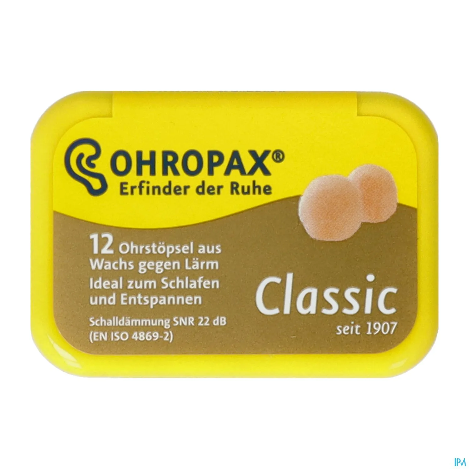Ohrenschutz Ohropax/classic Ohrstoepsel Wachs In Der Dose Ger 12st