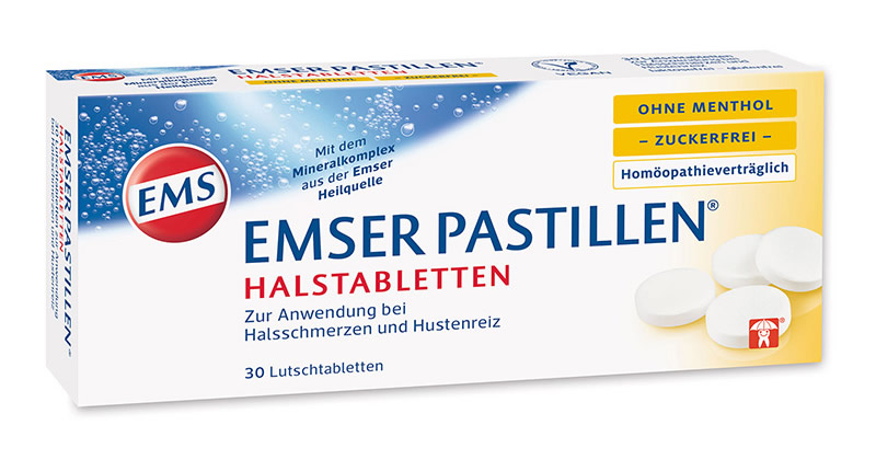 EMSER PASTILLEN VANILLE OHNE ZUCKER