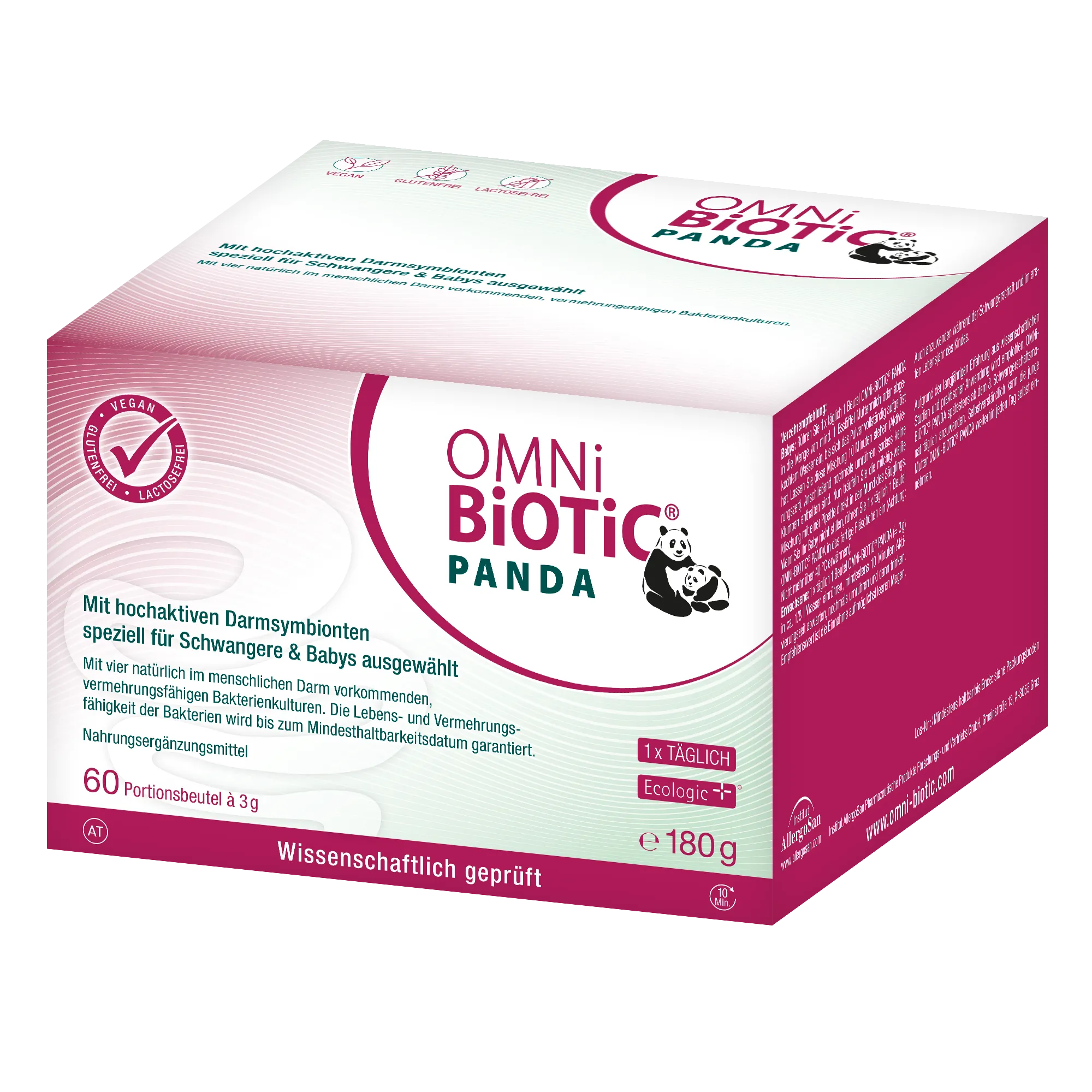 OMNi-BiOTiC® PANDA, 60 Sachets a 3g OMNi-BiOTiC® PANDA, 60 Sachets a 3g