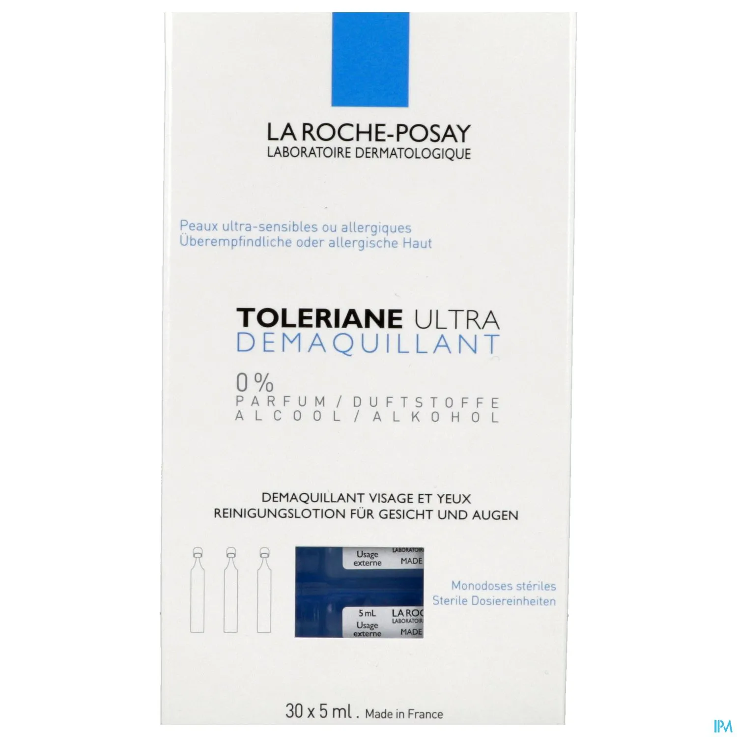 La Roche Posay Augenpflege Toleriane Lotion Ultra 30x5m 150ml