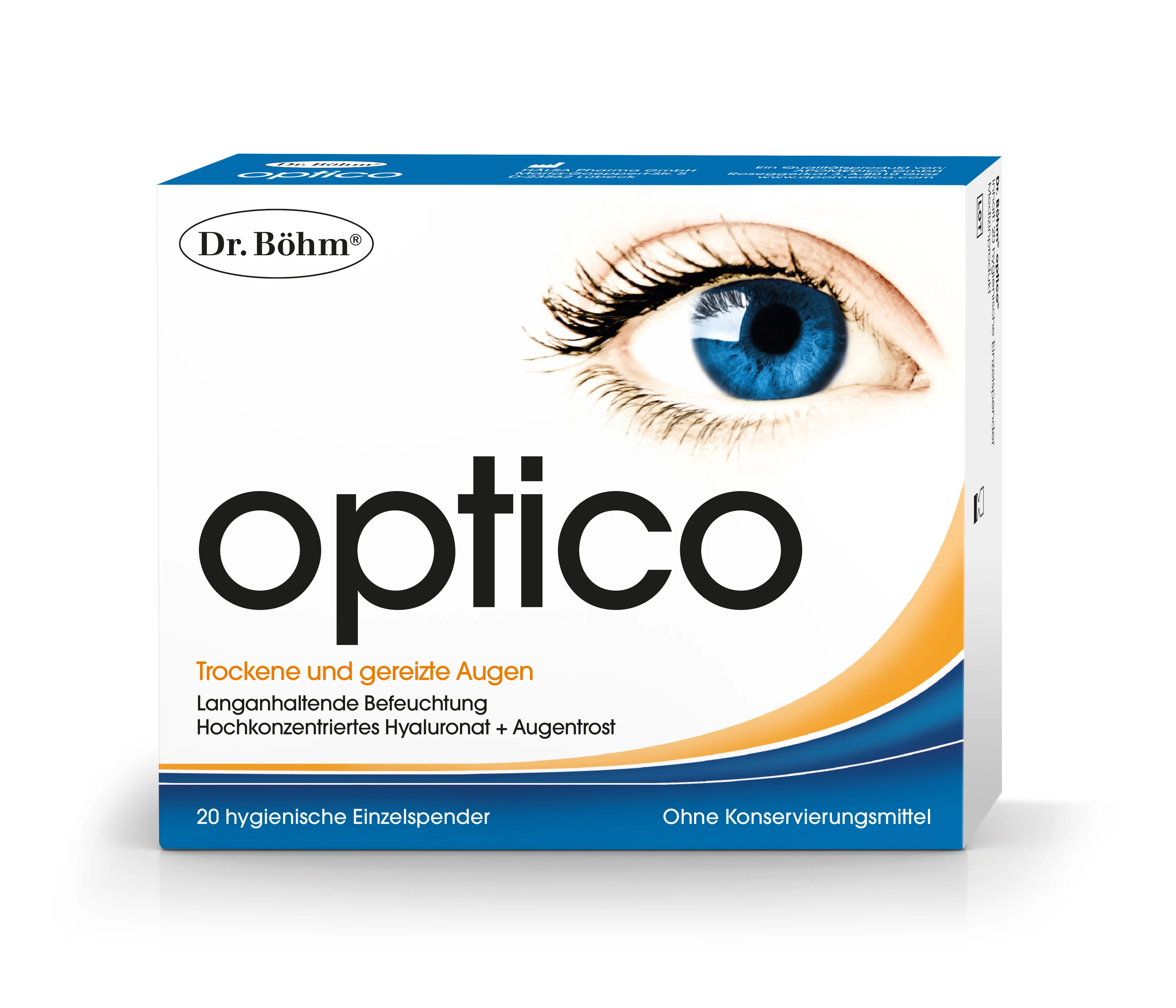 Dr. Böhm optico befeuchtende Augentropfen