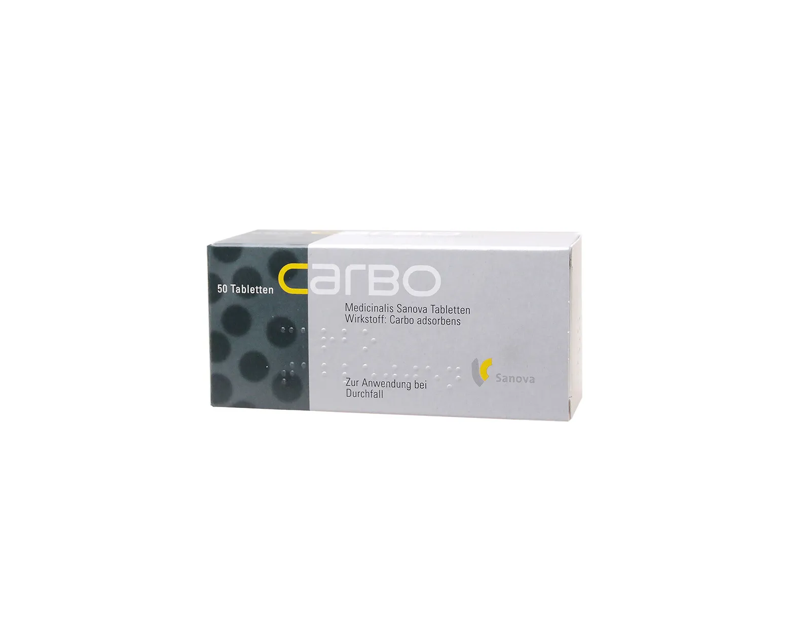 Carbo Medicinalis "Sanova" Tabletten