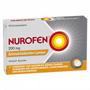 NUROFEN SCHMELZTABLETTEN 200MG LEMON