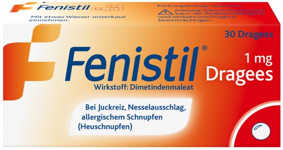 FENISTIL DRAGEES 1MG