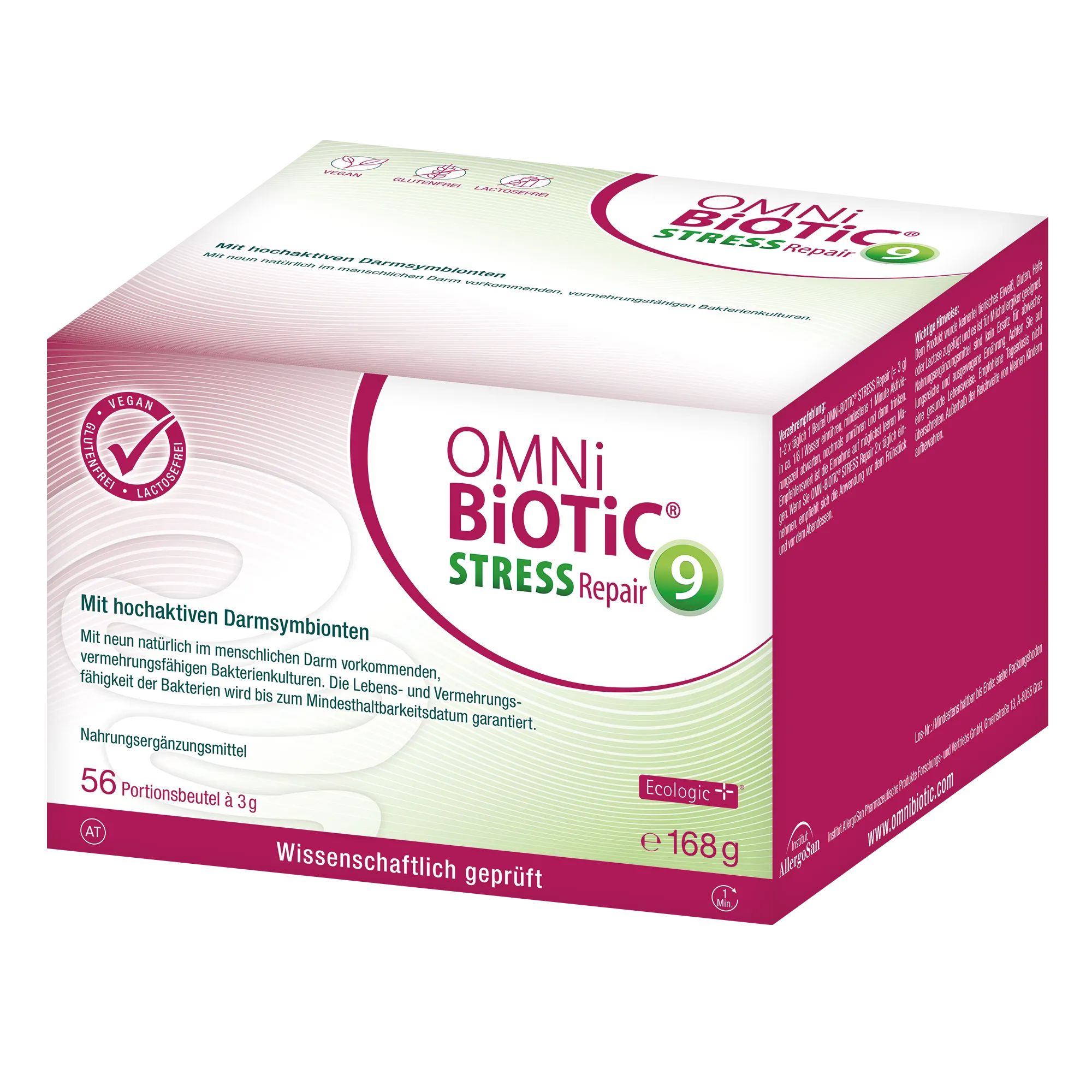 OmniBiotic Stress Repair 3g Sachets 56 Stück OmniBiotic Stress Repair 3g Sachets 56 Stück