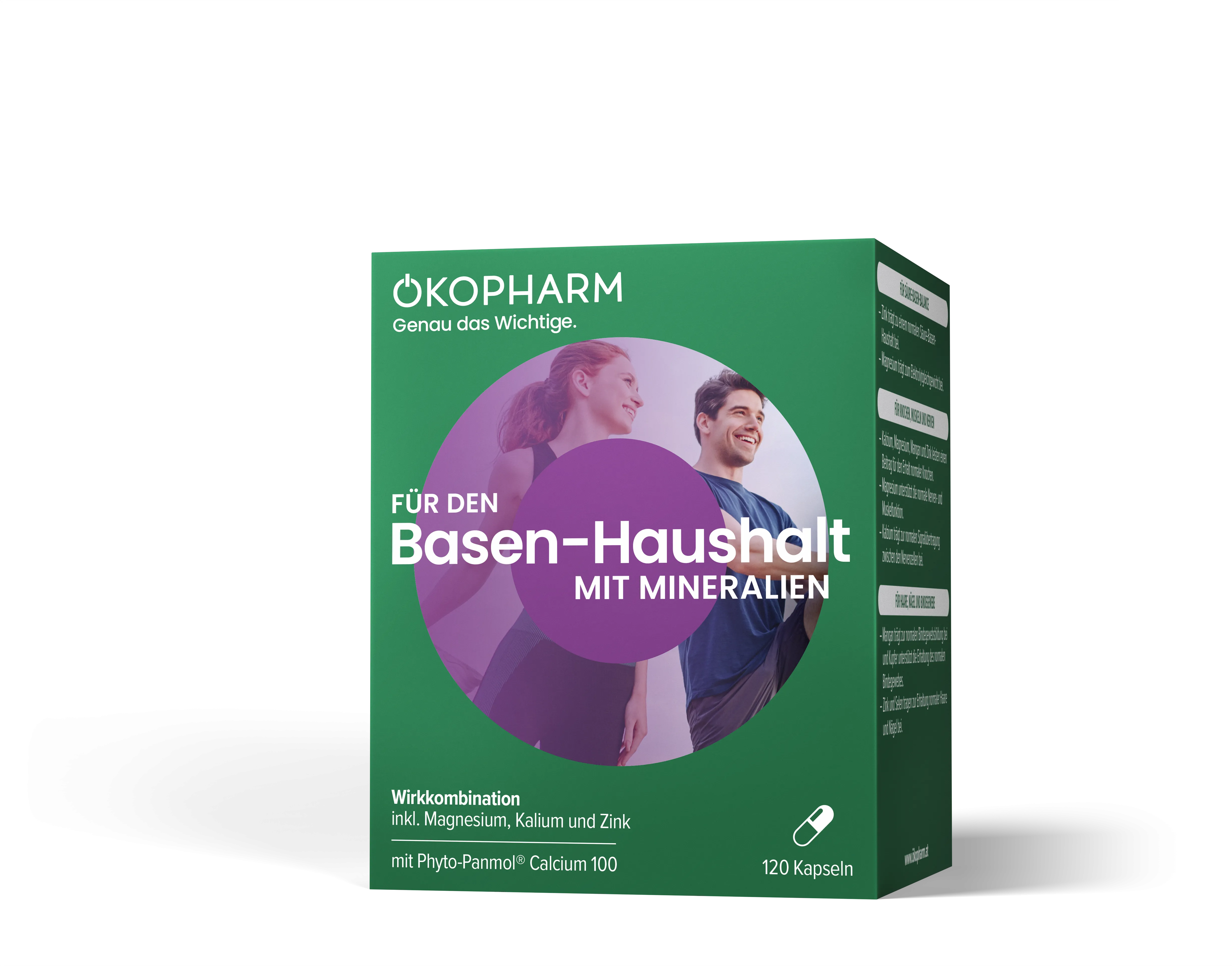 Ökopharm® Wirkkombination für den Basen-Haushalt mit Mineralen Kapseln 120 ST