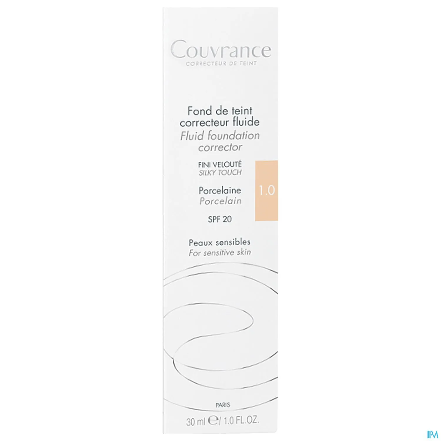 Avène Couvrance Korrigierendes Make-up Fluid Porzellan 30ml