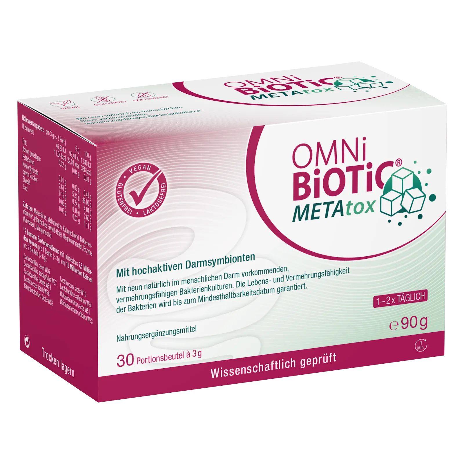 OMNi-BiOTiC® METAtox, 30 Portionsbeutel à 3g OMNi-BiOTiC® METAtox, 30 Portionsbeutel à 3g