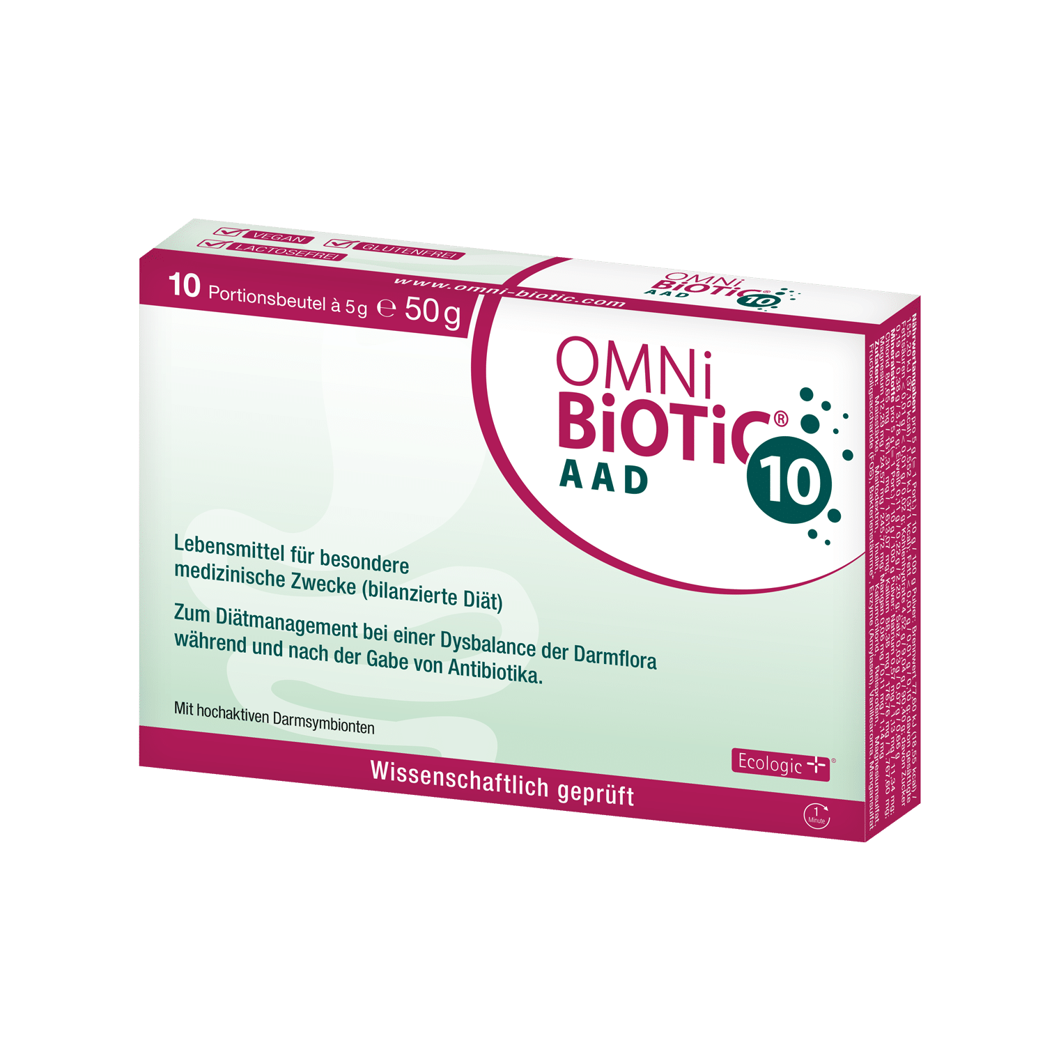 OMNI BIOTIC 10 AAD SACHETS 5G