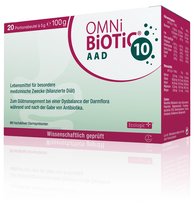OMNI BIOTIC 10 AAD SACHETS 5G