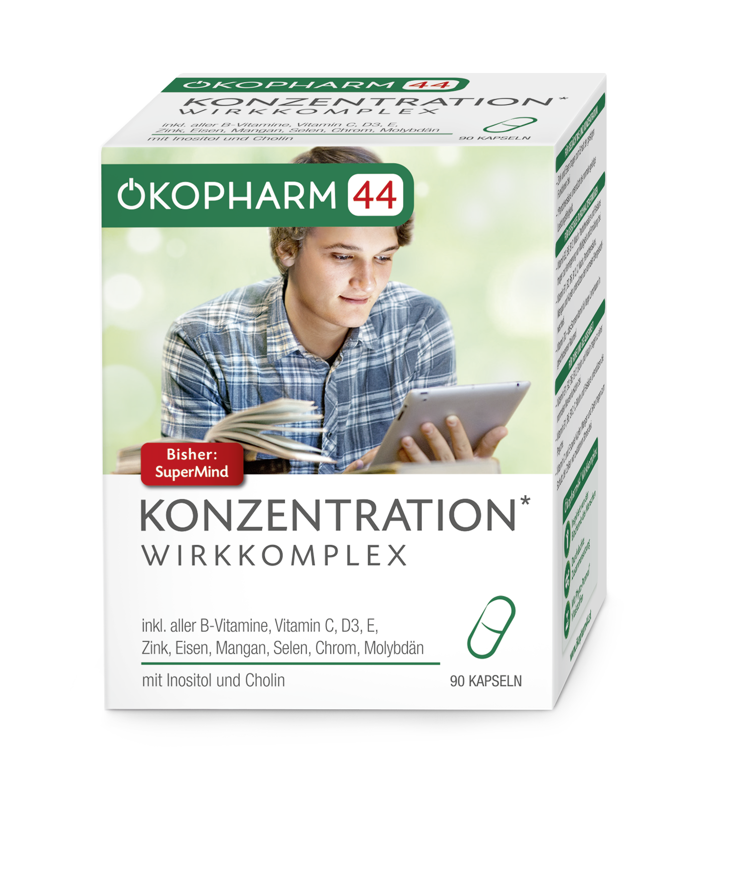 Ökopharm44® Konzentration Wirkkomplex Kapseln 90ST