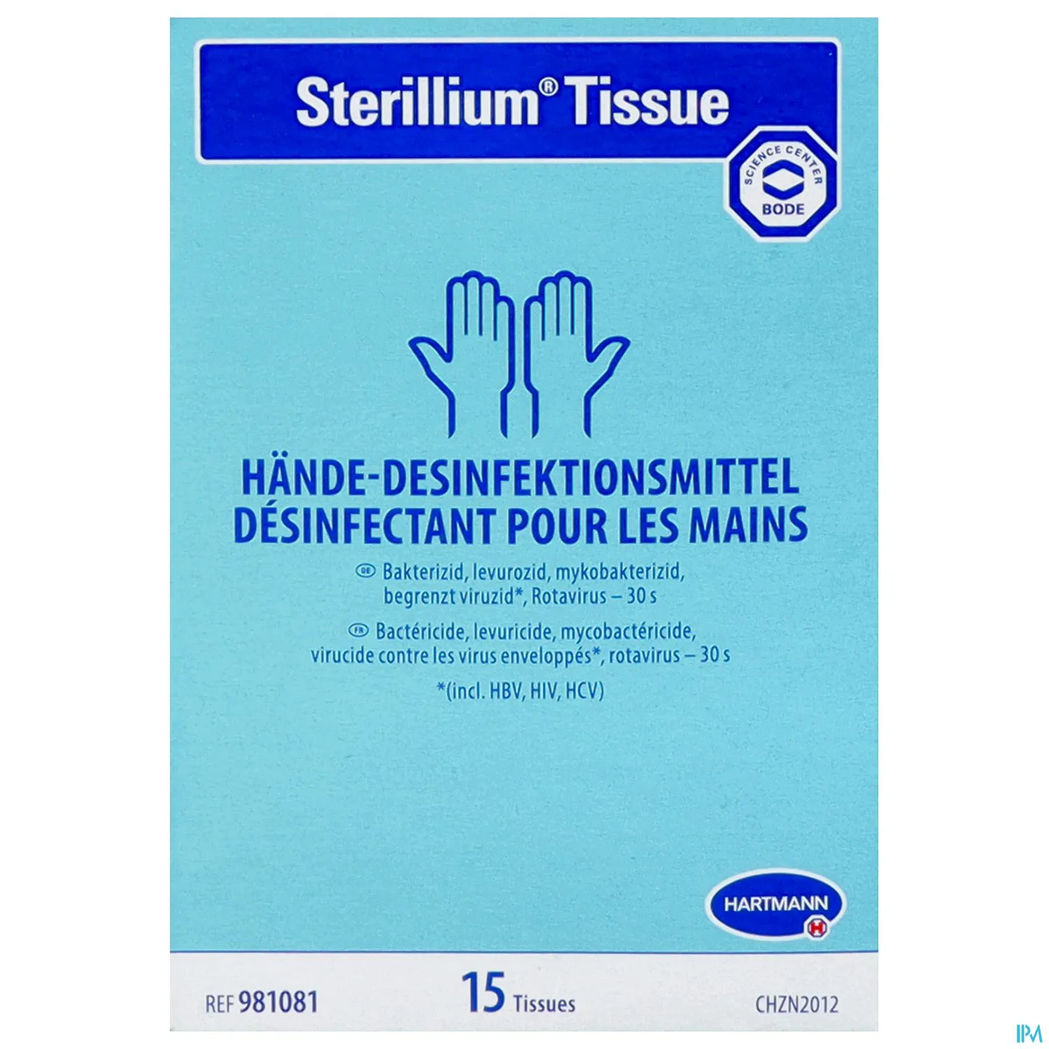 STERILLIUM DESINFEKTIONSTÜCHER