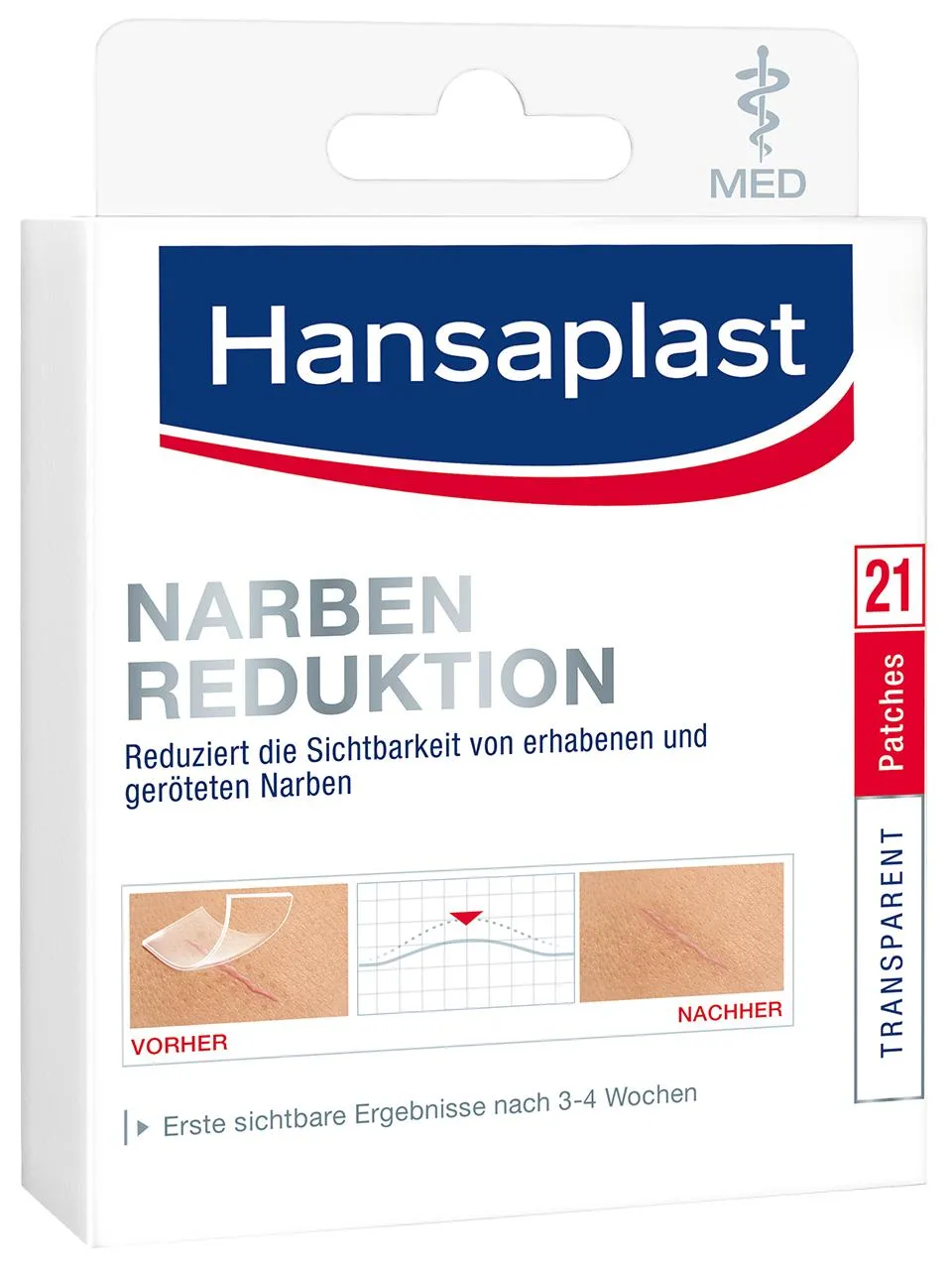 Hansaplast Narben Reduktion MED Strips