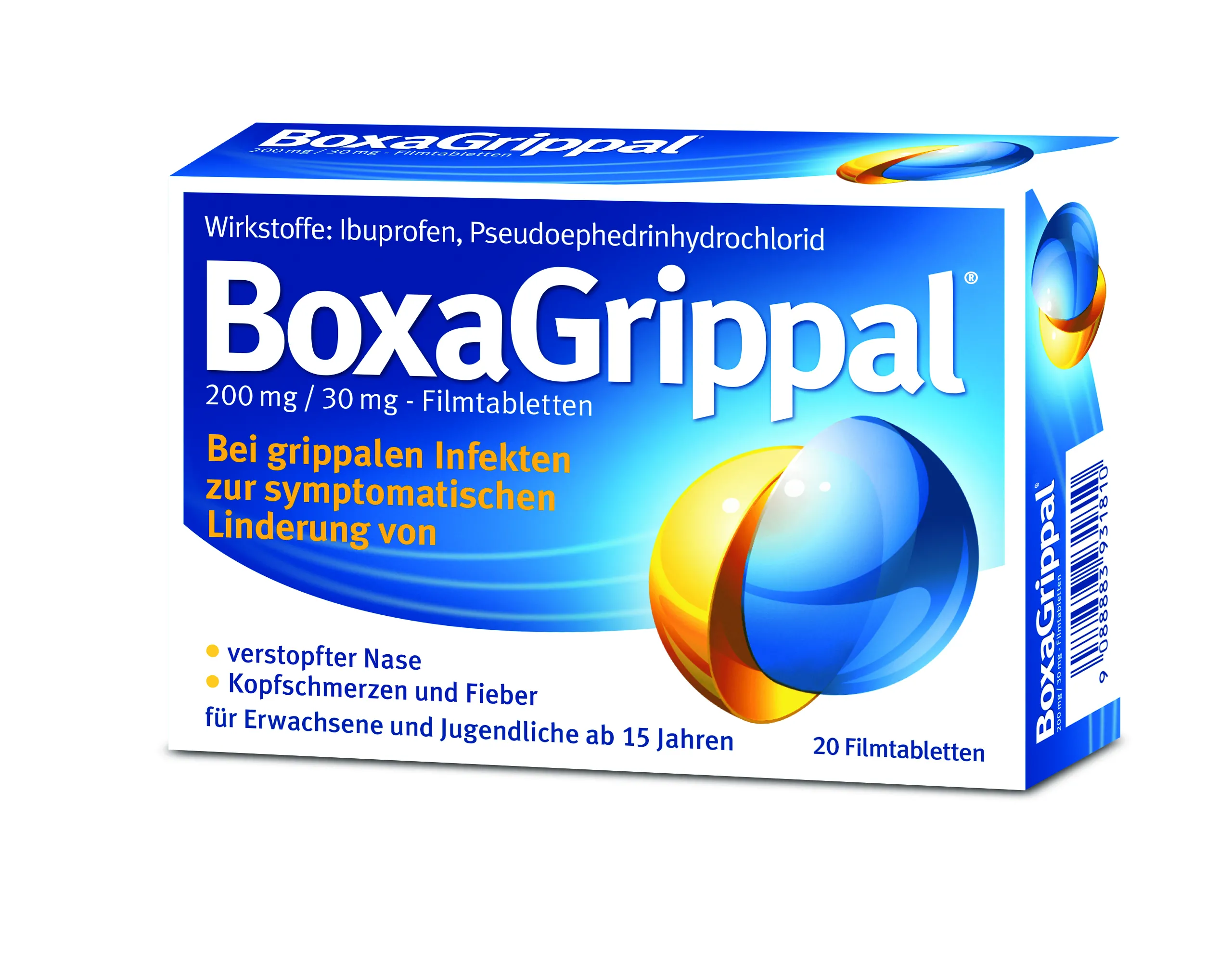 BoxaGrippal® 200 mg/30 mg - Filmtablette 20 Stk.