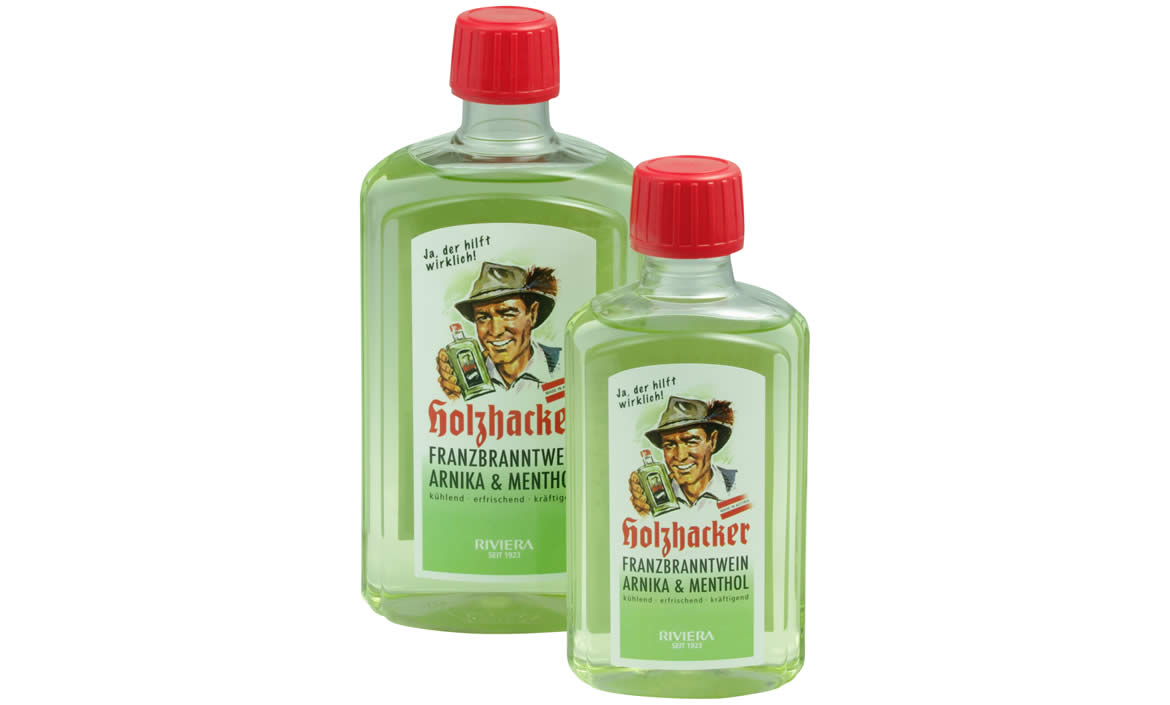 FRANZBRANNTWEIN HOLZHACKER MENTHOL+ARNIKA