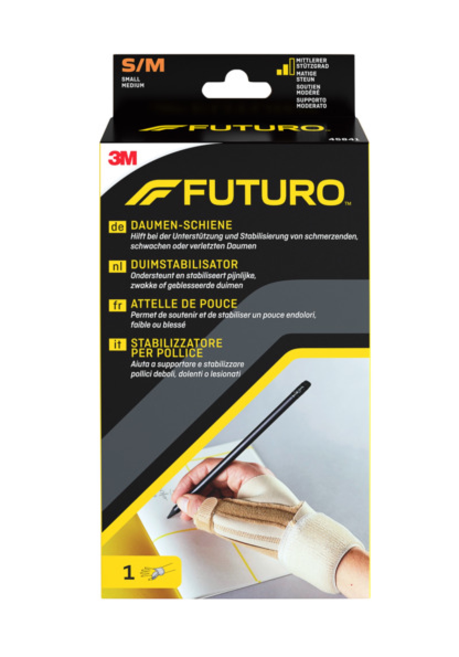 FUTURO™ Daumen-Schiene 45841, S/M (12.7 - 19.1 cm)