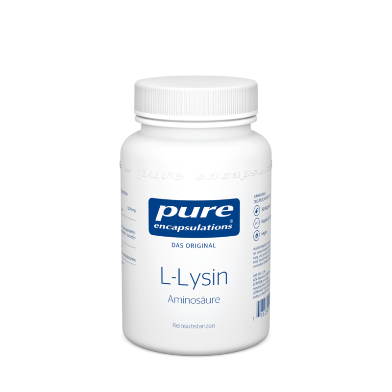 PURE EN L-LYSIN KAPSELN