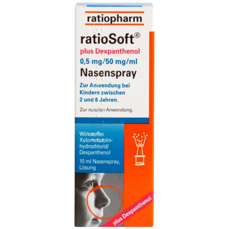 RATIOSOFT NASEN SPRAY+DEXPANTHENOL 0