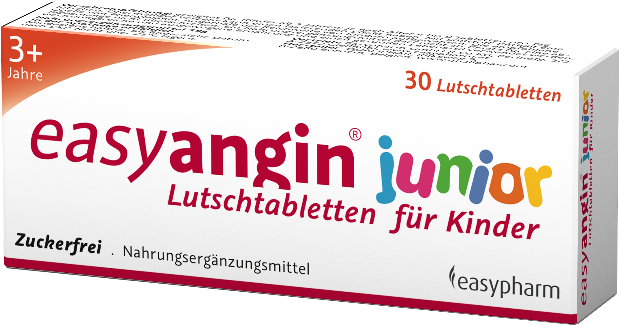 easyangin junior Lutschtabletten für Kinder