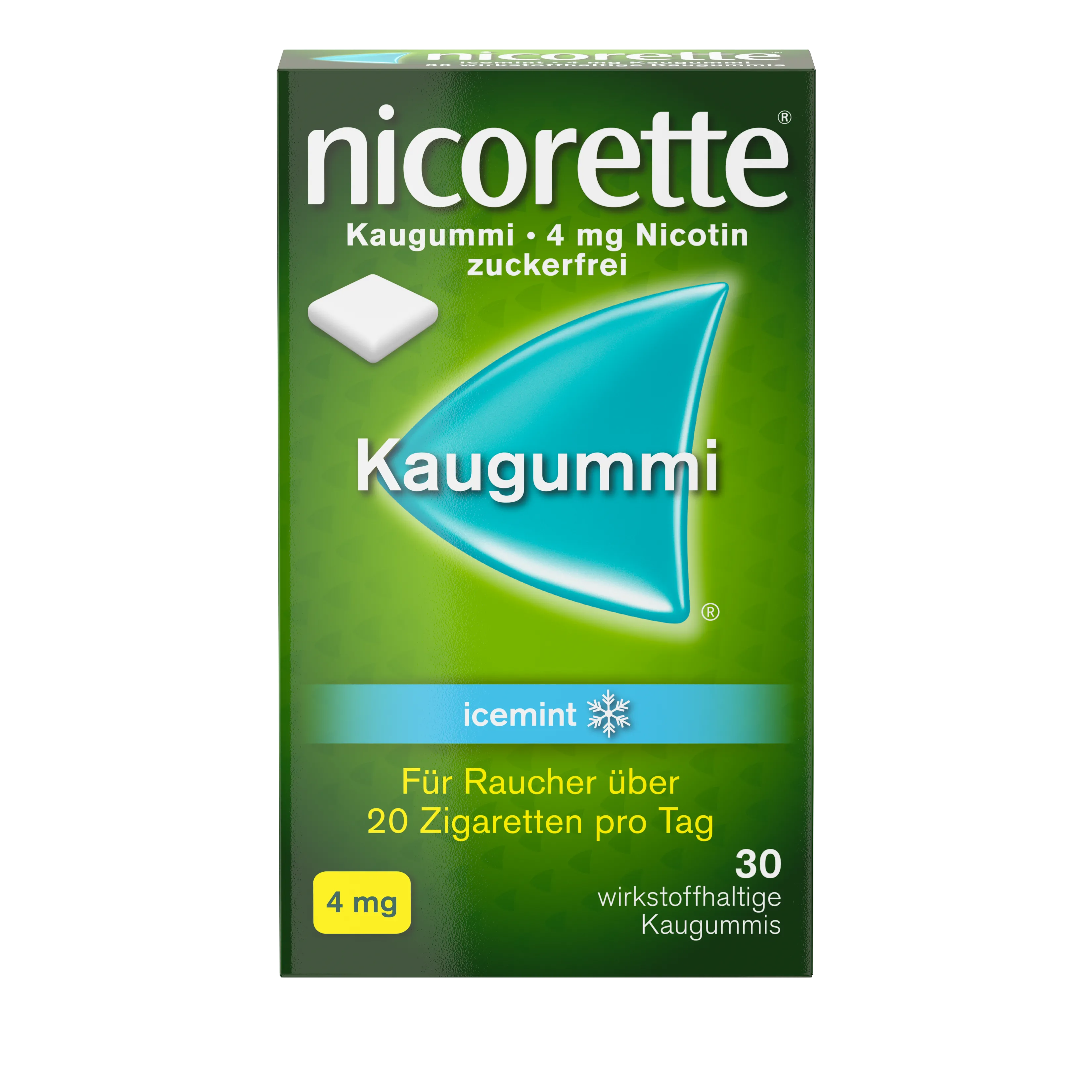 nicorette® Kaugummi icemint 4mg