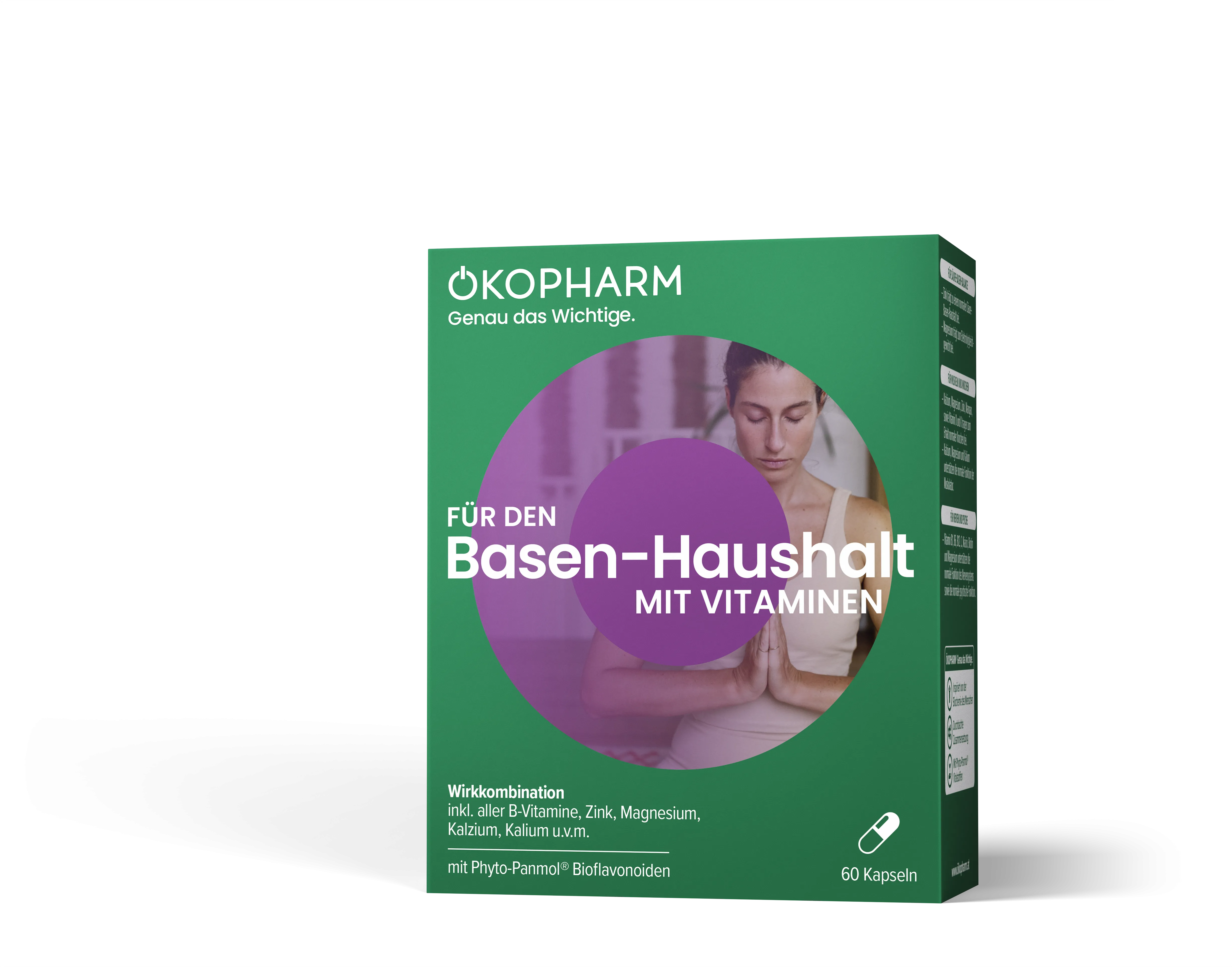 Ökopharm® Wirkkombination für den Basen-Haushalt mit Vitaminen Kapseln 60 ST