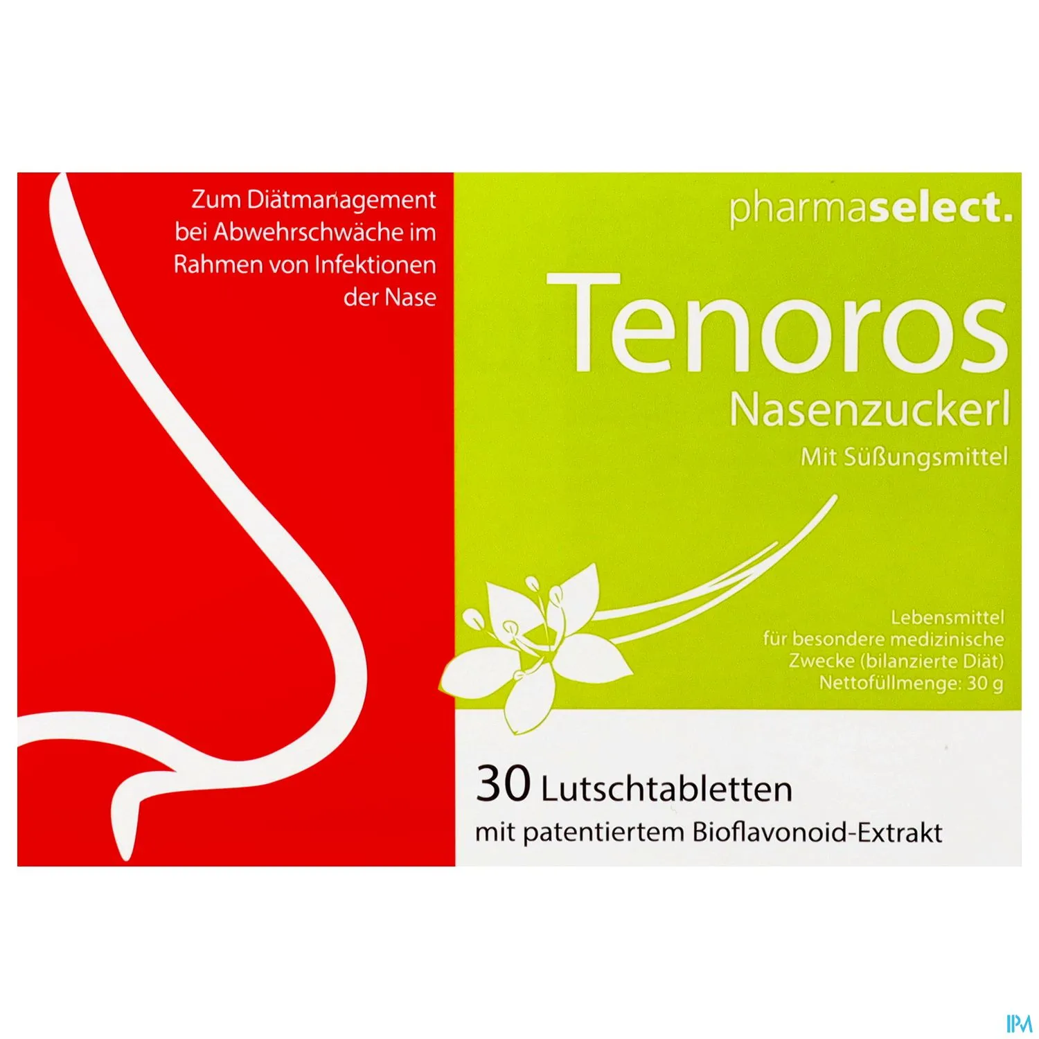 Tenoros Lutschtabl Nasenzuckerl 30st Tenoros Lutschtabl Nasenzuckerl 30st