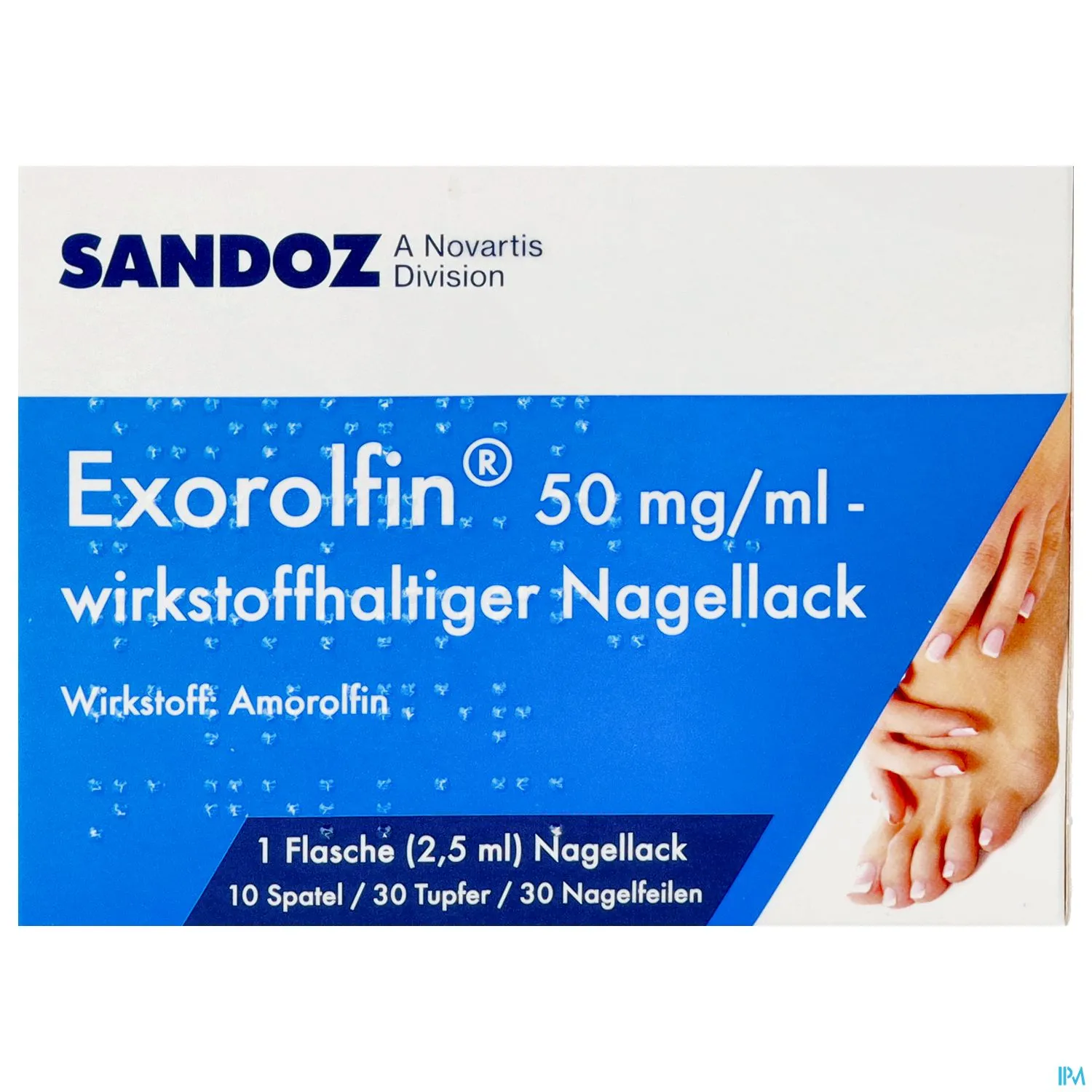 Exorolfin Wirkstoffhaltiger Nagel- Lack 50mg/ml 2,5ml