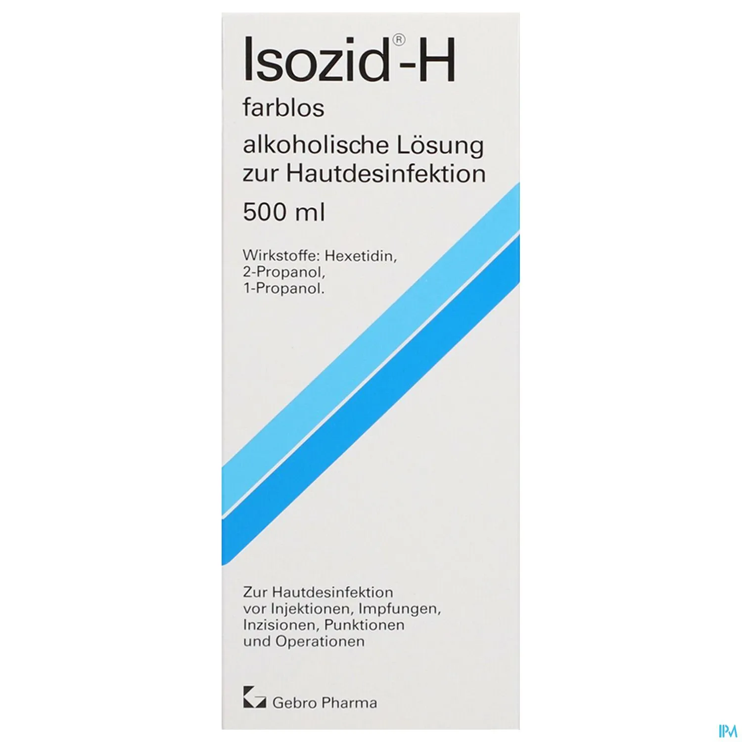 ISOZID ALKOHOLISCHE LÖSUNG ZUR HAUTDESINFEKTION FA...