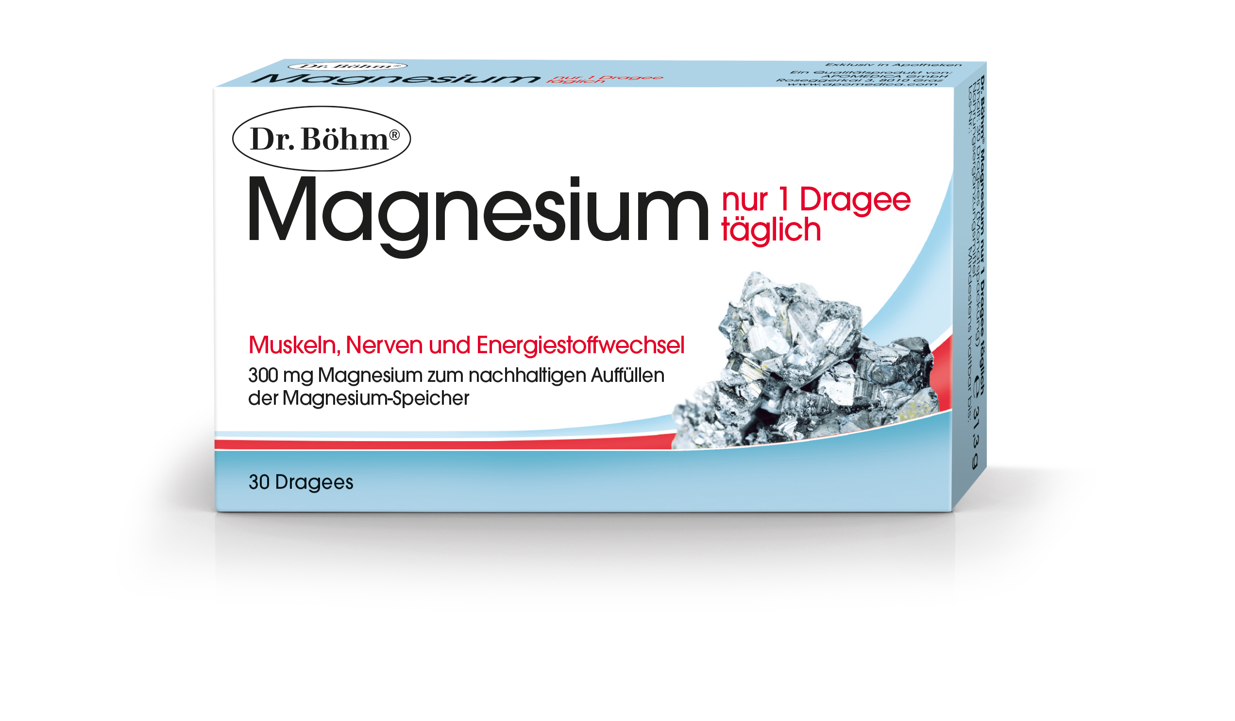 Dr. Böhm Magnesium nur 1 Dragee täglich