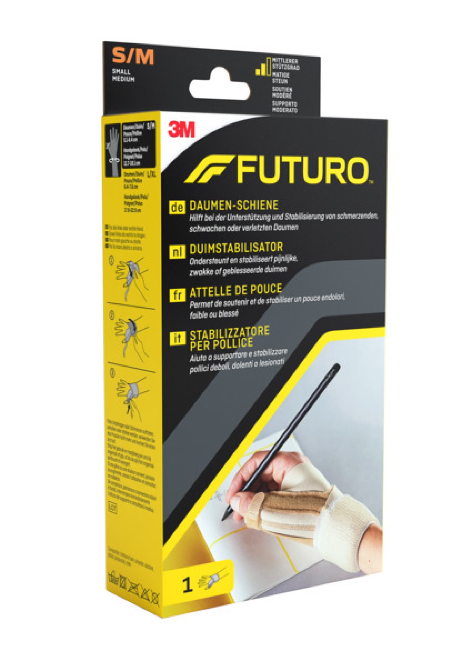 FUTURO™ Daumen-Schiene 45841, S/M (12.7 - 19.1 cm)