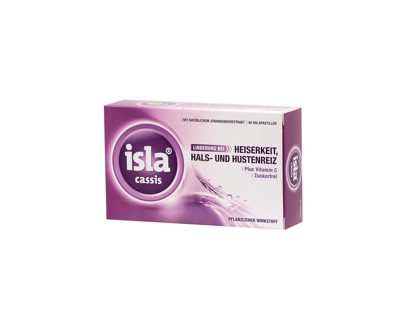 Isla Cassis + Vitamin C Pastillen ohne Zucker 60 S...