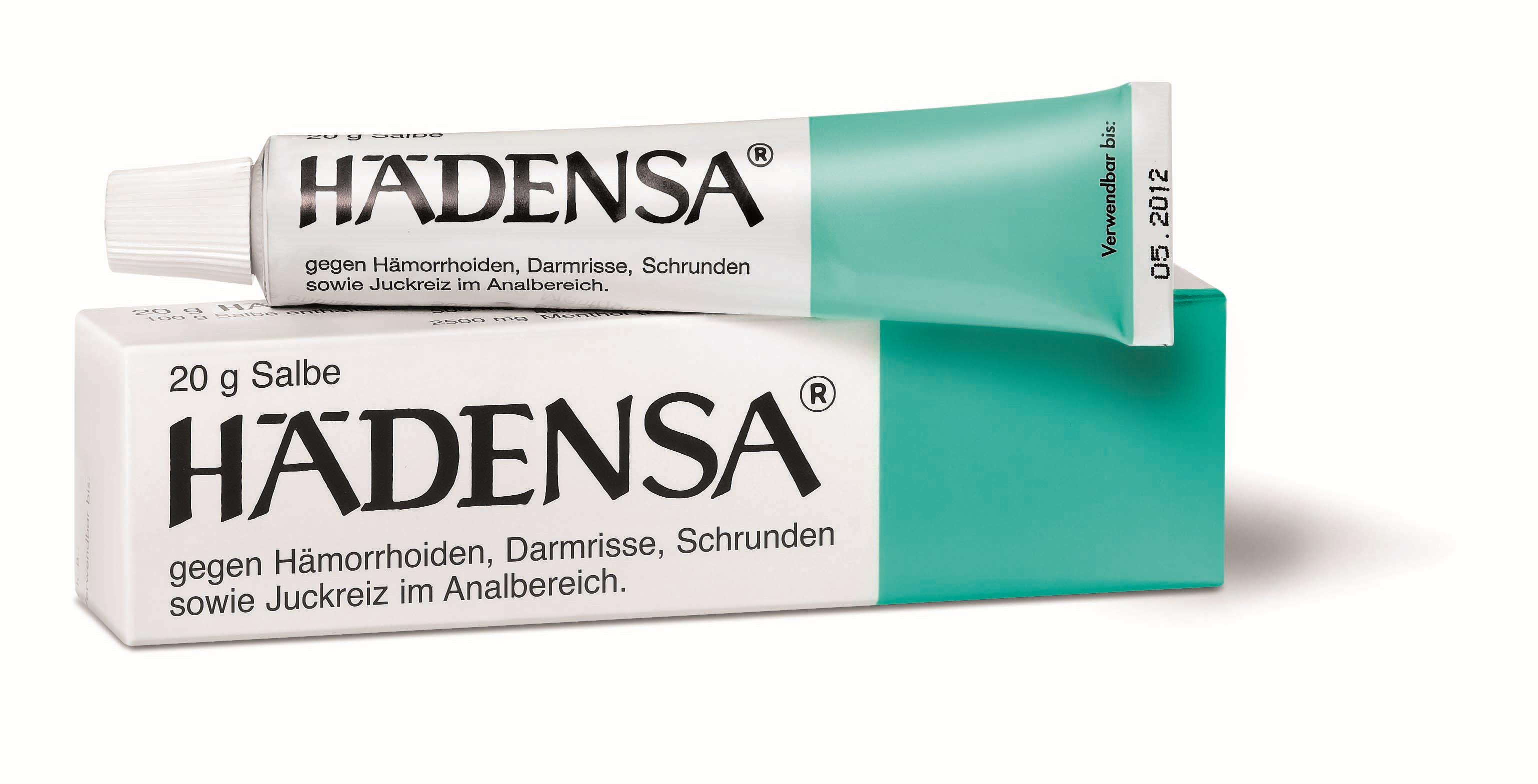 HÄDENSA Salbe gegen Hämorrhoiden