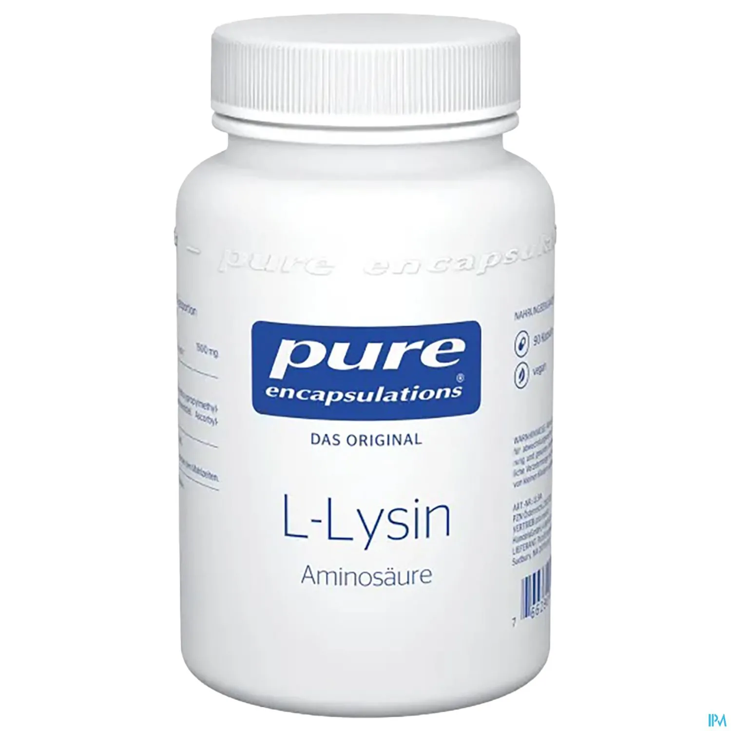 PURE EN L-LYSIN KAPSELN
