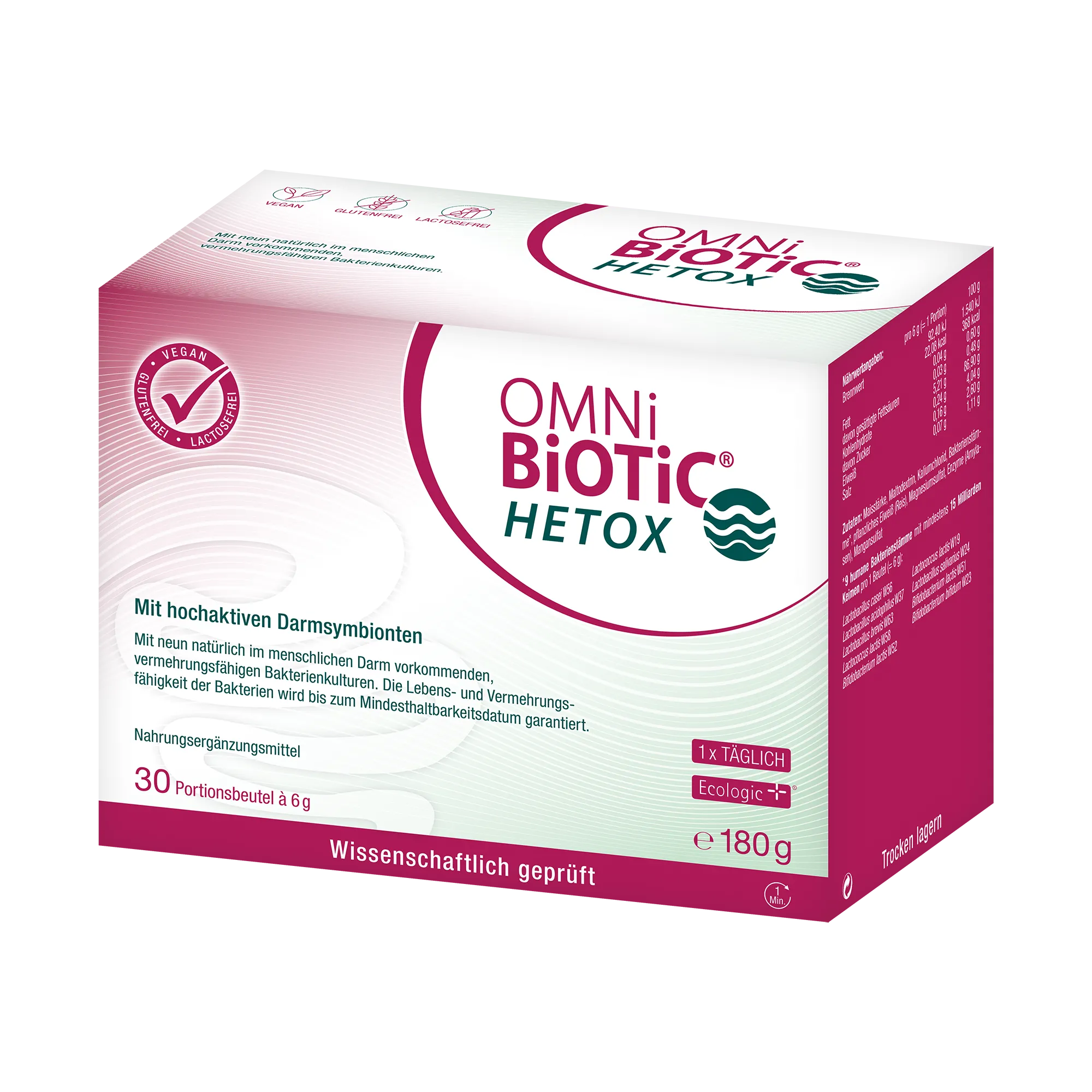 OMNi-BiOTiC® HETOX, 30 Sachets á 6g OMNi-BiOTiC® HETOX, 30 Sachets á 6g