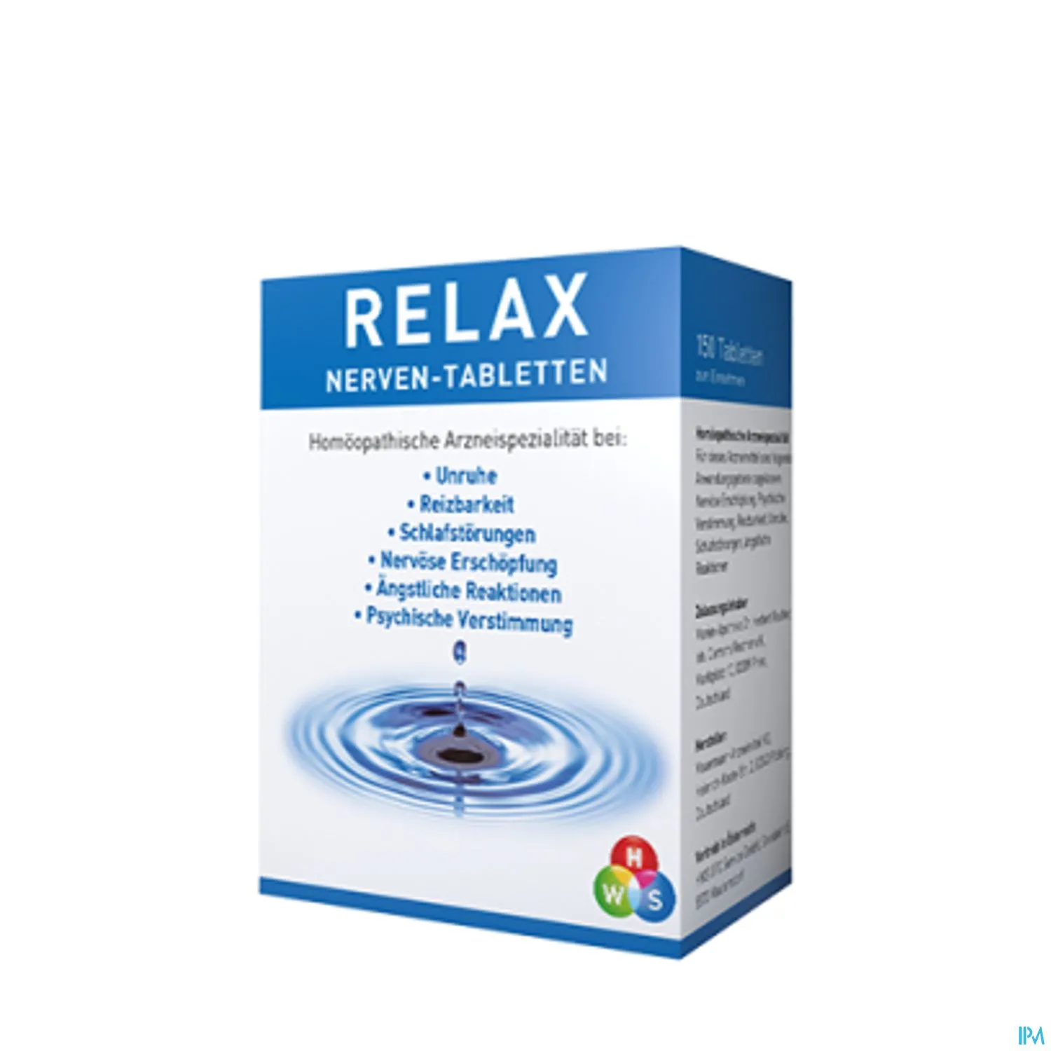 Hws Relax Nerven-tabletten 150 Stk.